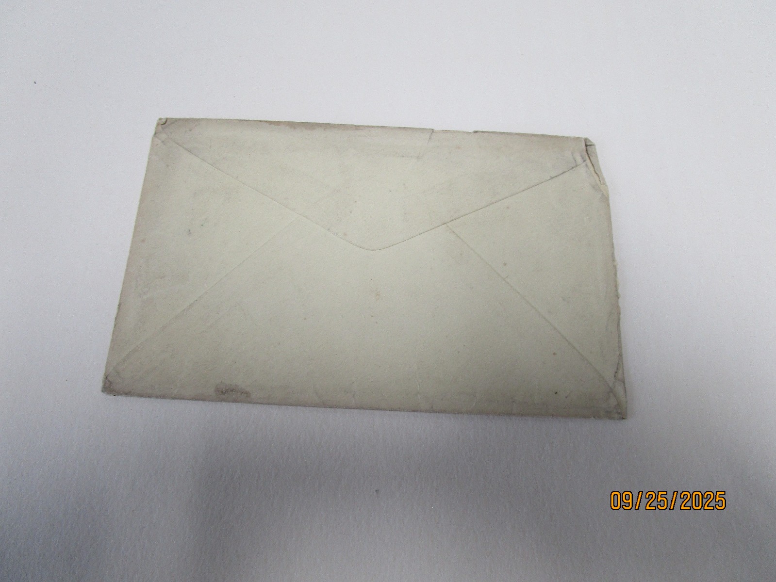 WASHINGTON 2 CENT PRE PAID ENVELOPE 1906 1908 ? DUE 2c STAMP EPHEMERA