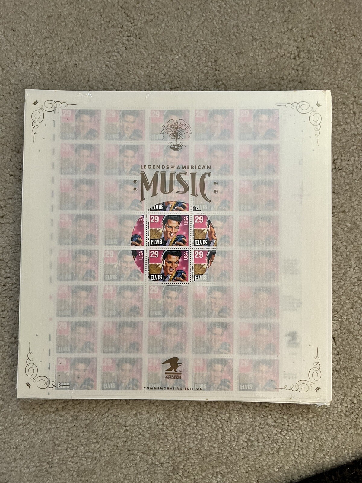 40 Elvis Music 29 cent postage stamps