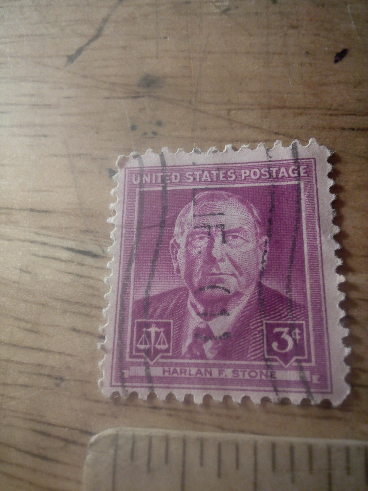 1948 3¢ Harlan F. Stone