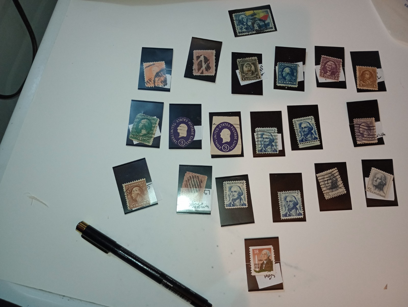 George Washington mixed lot