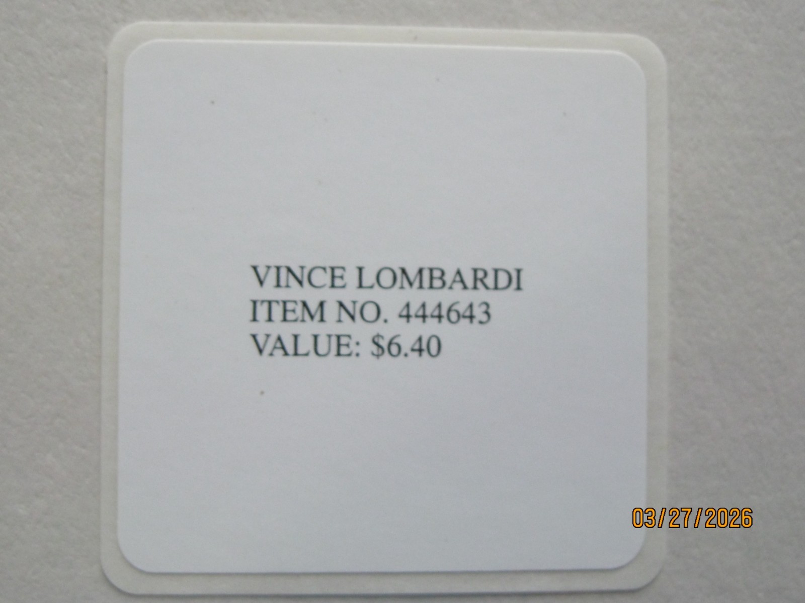 1996 VINCE LOMBARDI STAMPS SEALED UNCUT USPS PRESENTATION BLOCK OF 20 STAMPS