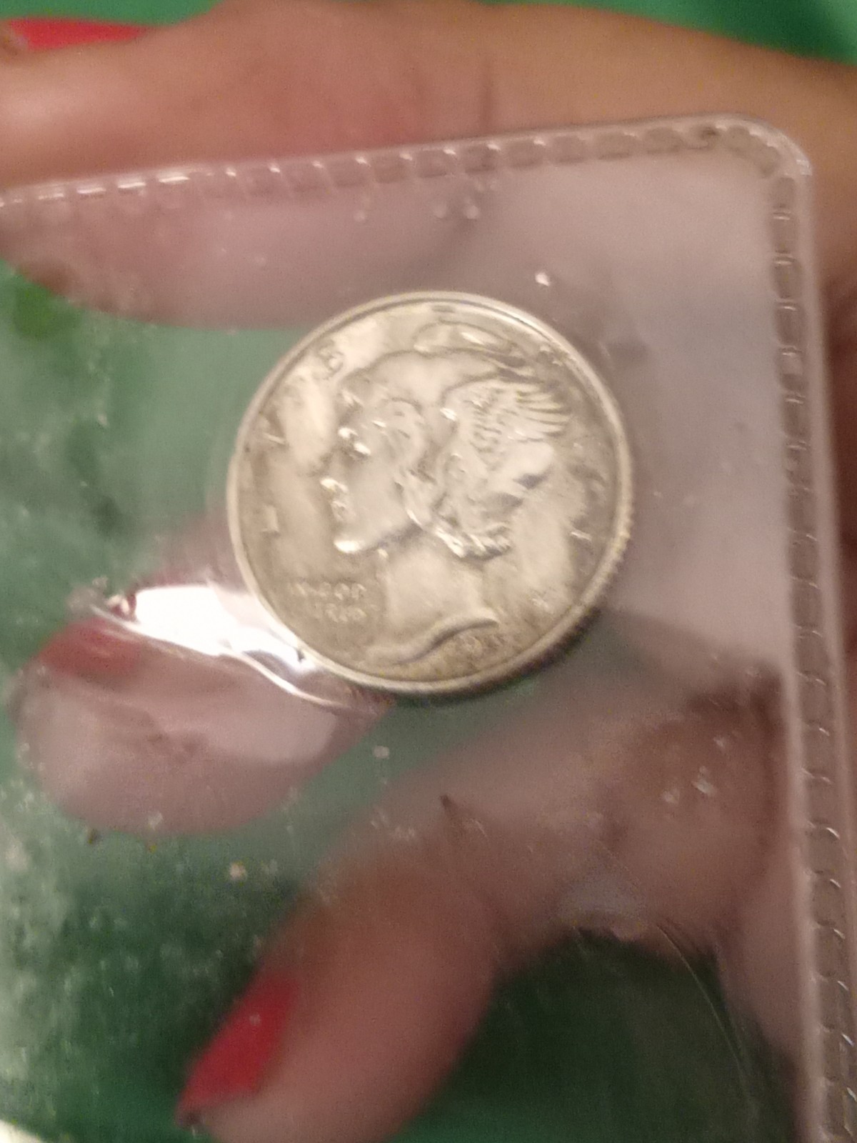 Coin 1941 mercury dime