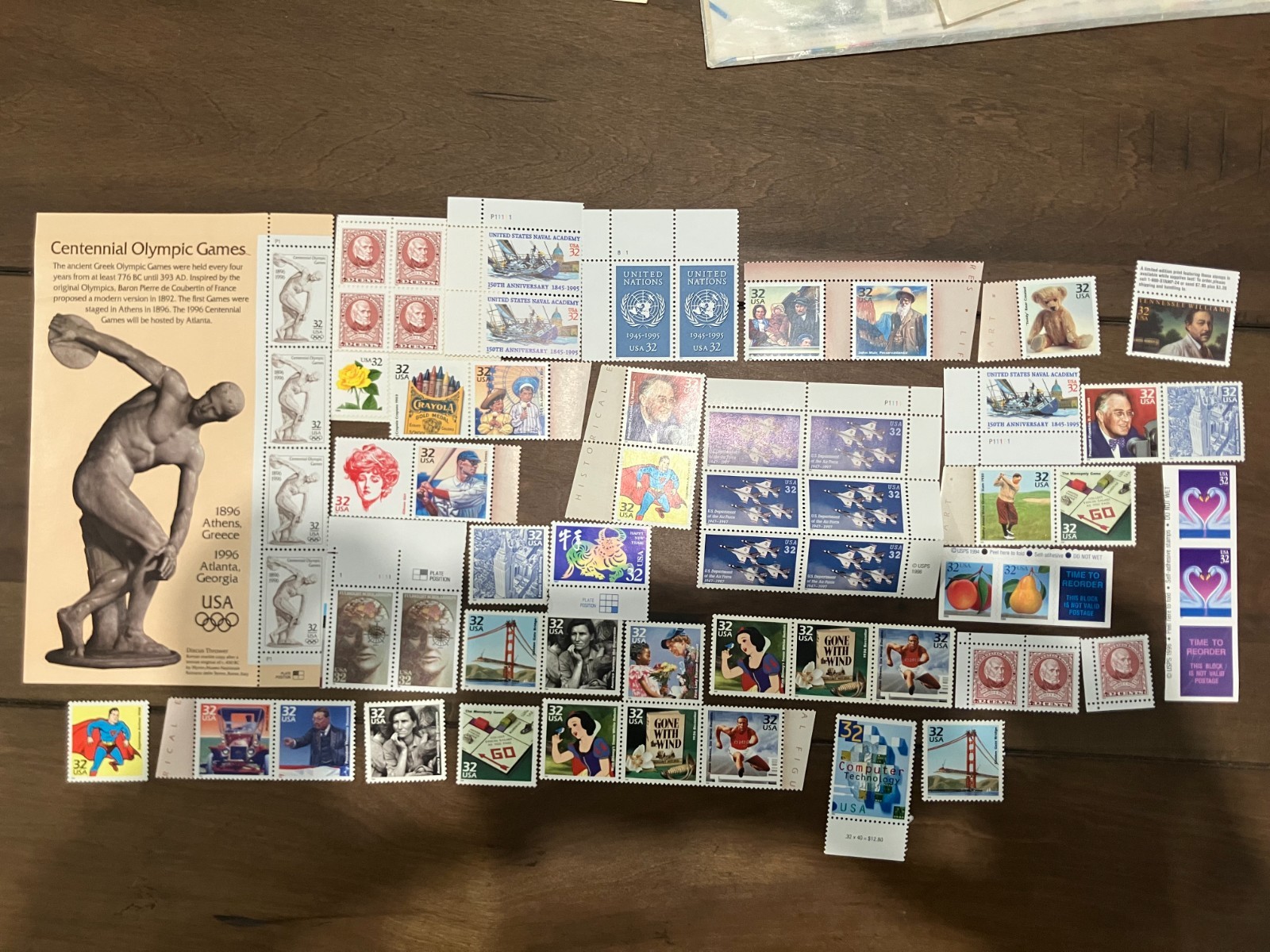 USPS Discount Postage 20% Off Face Value $187.84 Mint 32¢ Stamps Free Ship