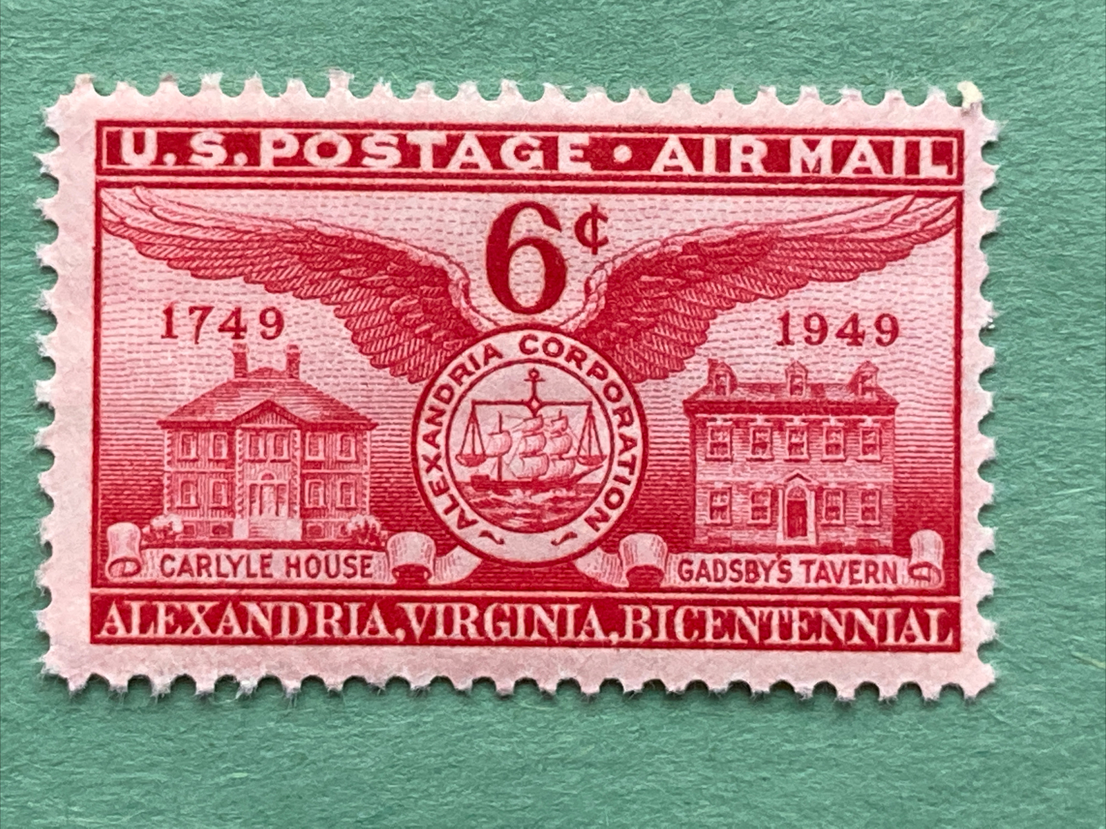 1949 Alexandria Virginia Bicentennial with Mount