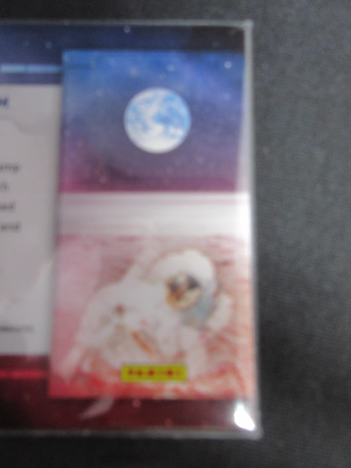 WALT CUNNINGHAM APOLLO 9 2010 PANINI 85c STAMP & WORN RELIC SWATCH CARD, 55/250