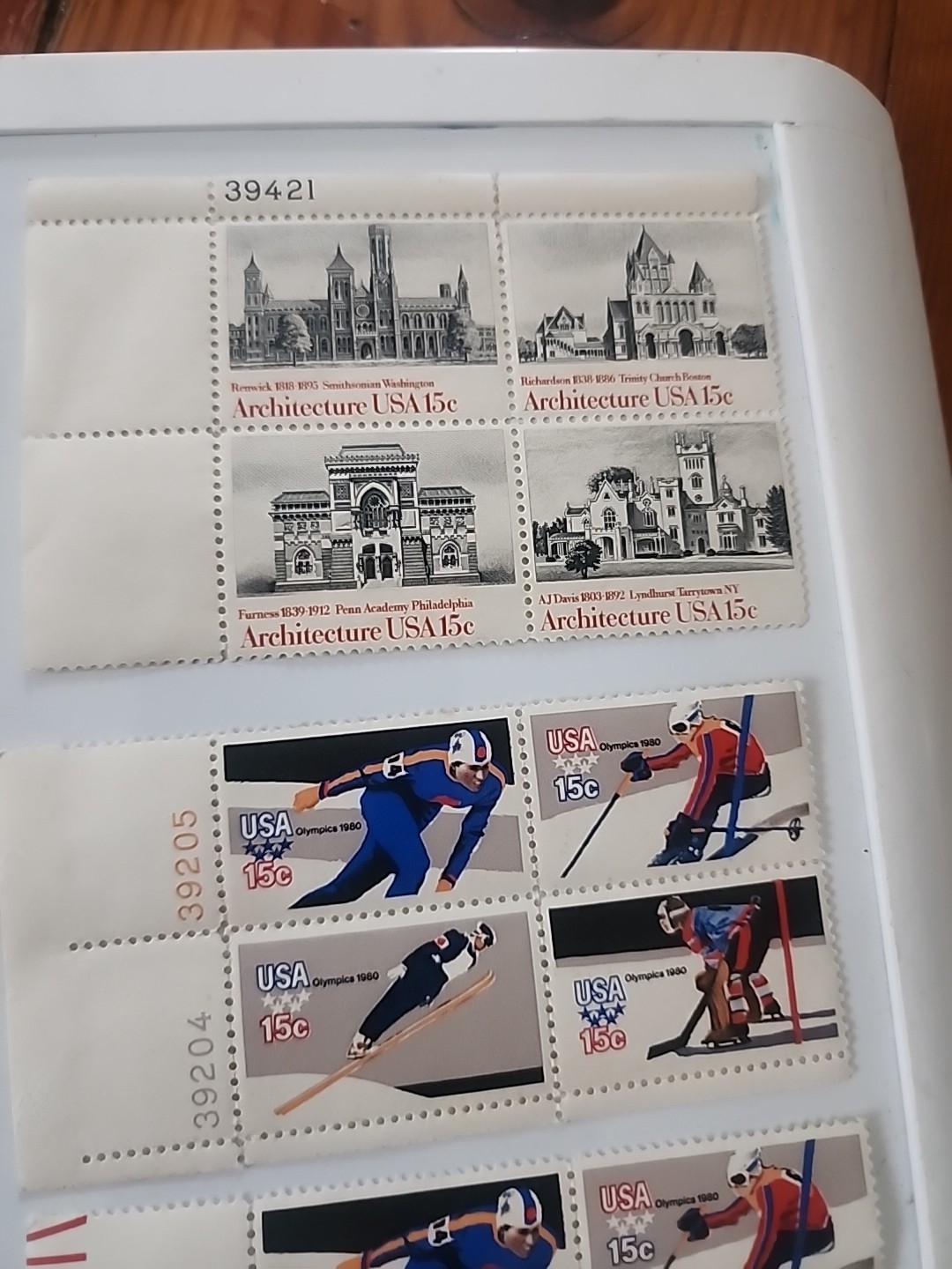 Vintage Mixed Lot of 105 Unused 10 & 15 Cent U.S. Post Office Postage Stamps