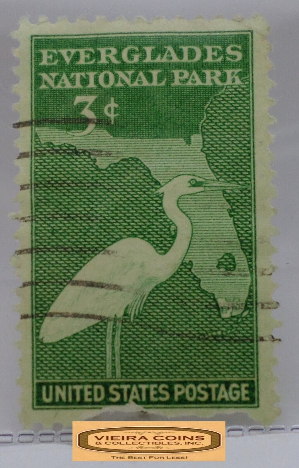 USA Postage Everglades National Park 3 Cents Stamp – #S42079NQ