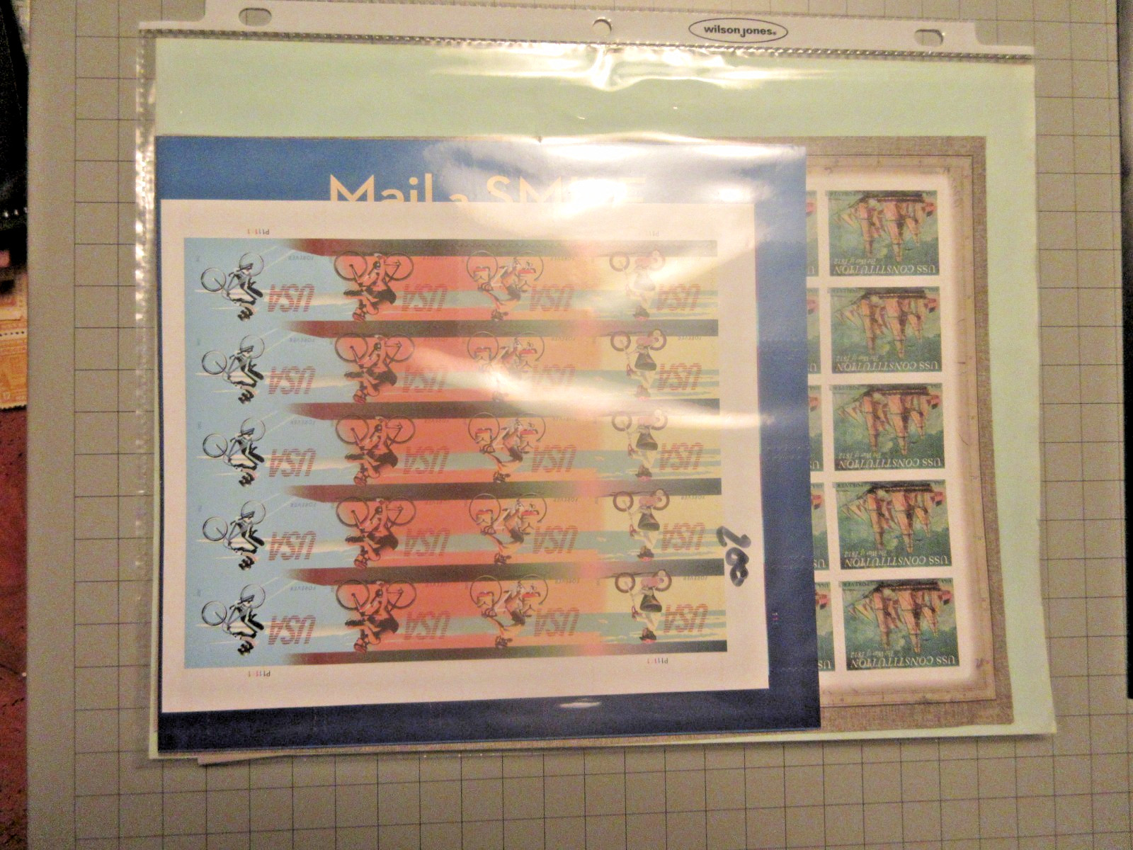 Mint NH US Forever Stamps w/ Face Value of $156.00 under 75 %