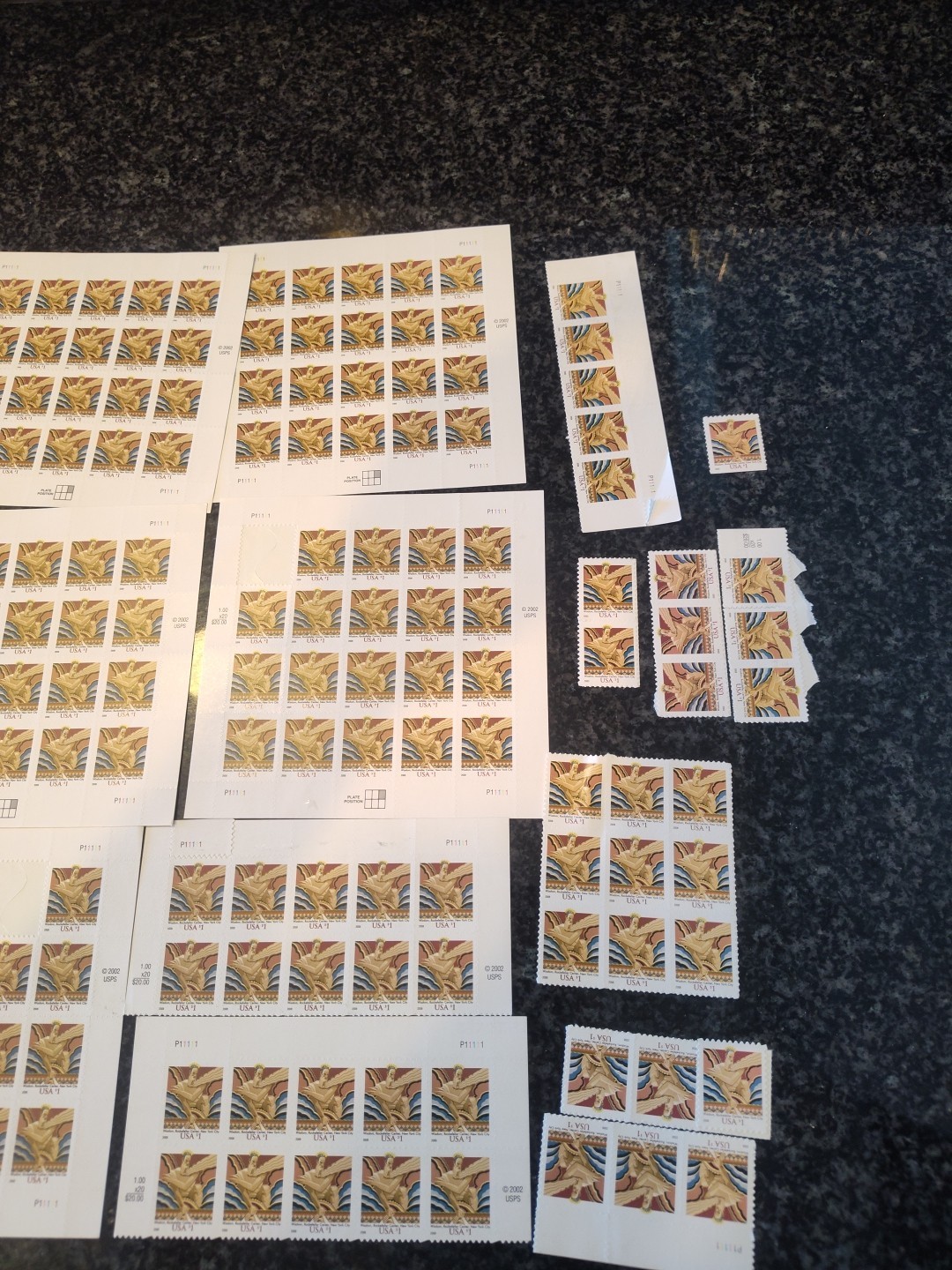 70% OF FACE VALUE OF $200 USA usable $1 Wisdom Stamps for USPS