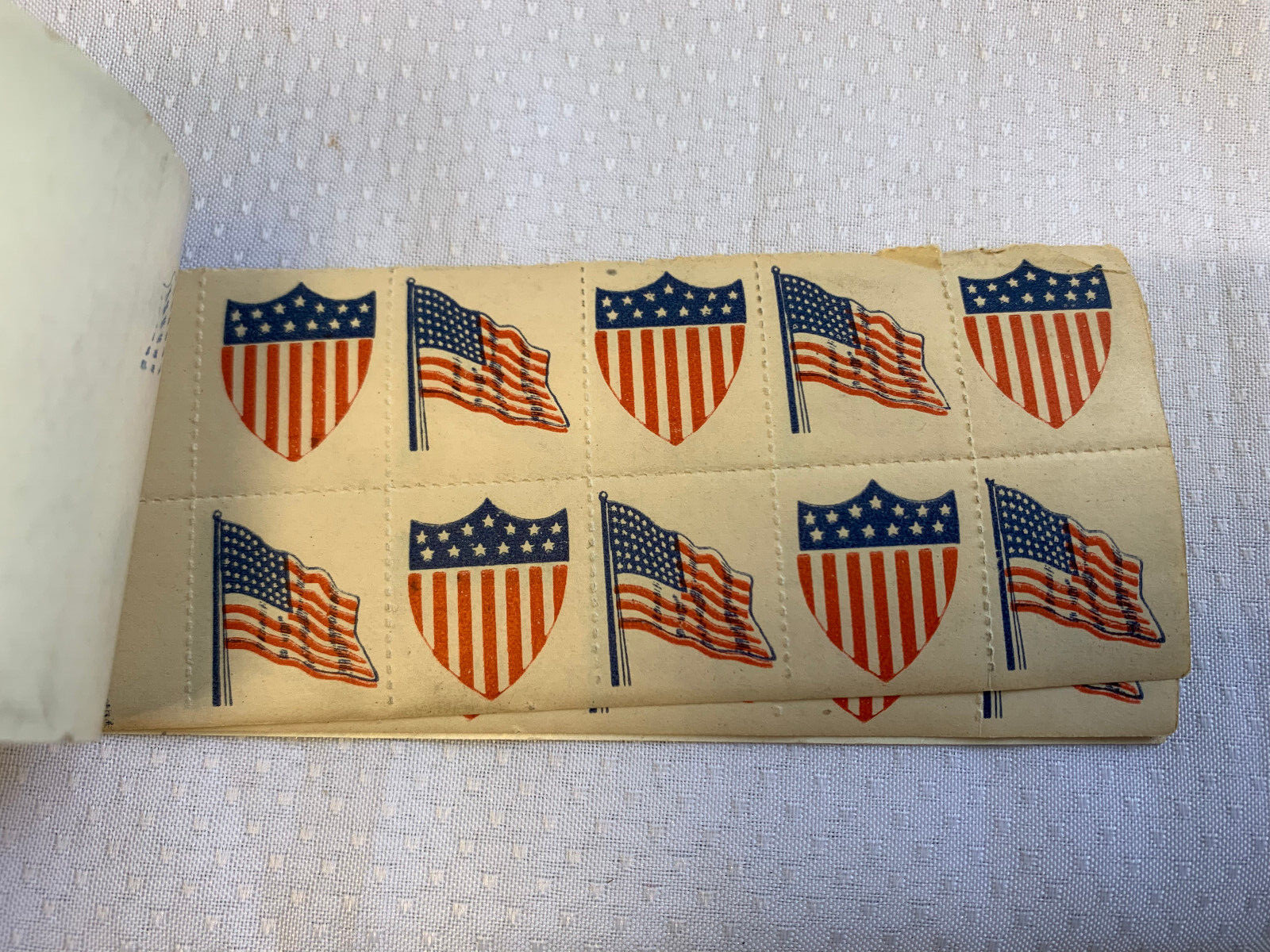 Remember Pearl Harbor Postage Stamp Book 50 Stamps Loyalty Camp 9949 R.N.A Mail