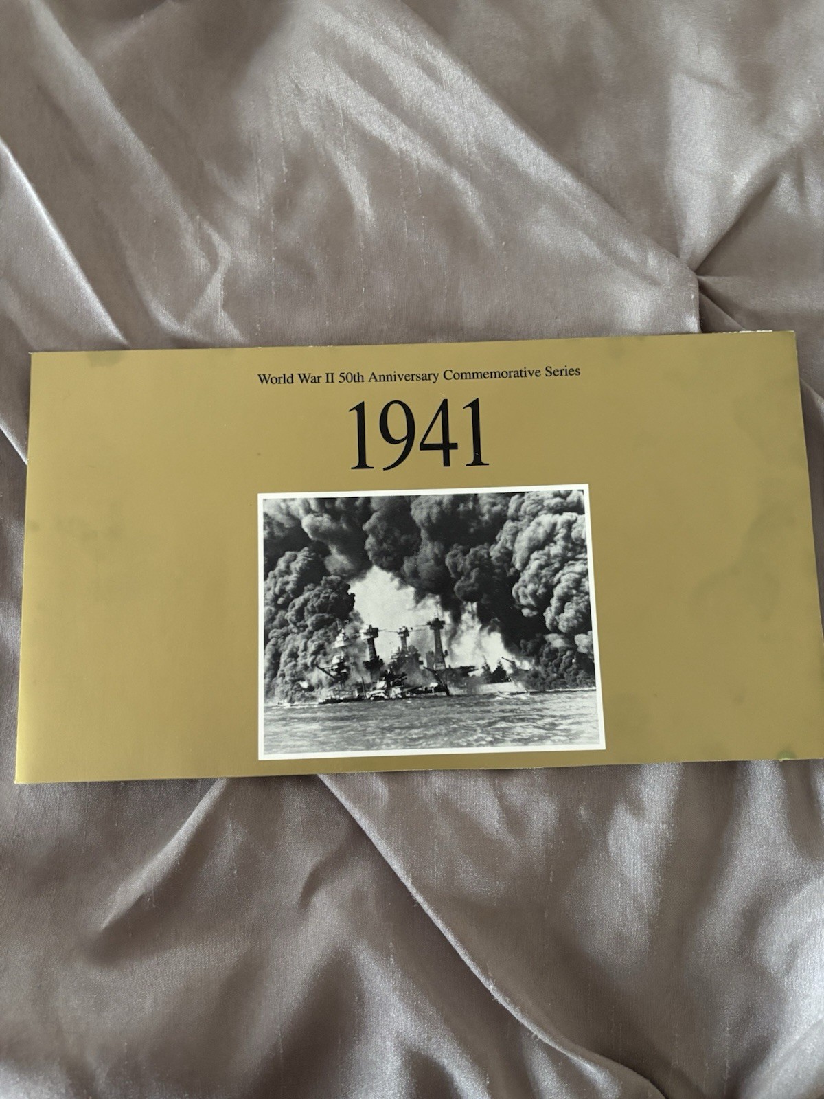 1991 World War II 50th Anniversary Series Panel of 10 Commemorative Stamps