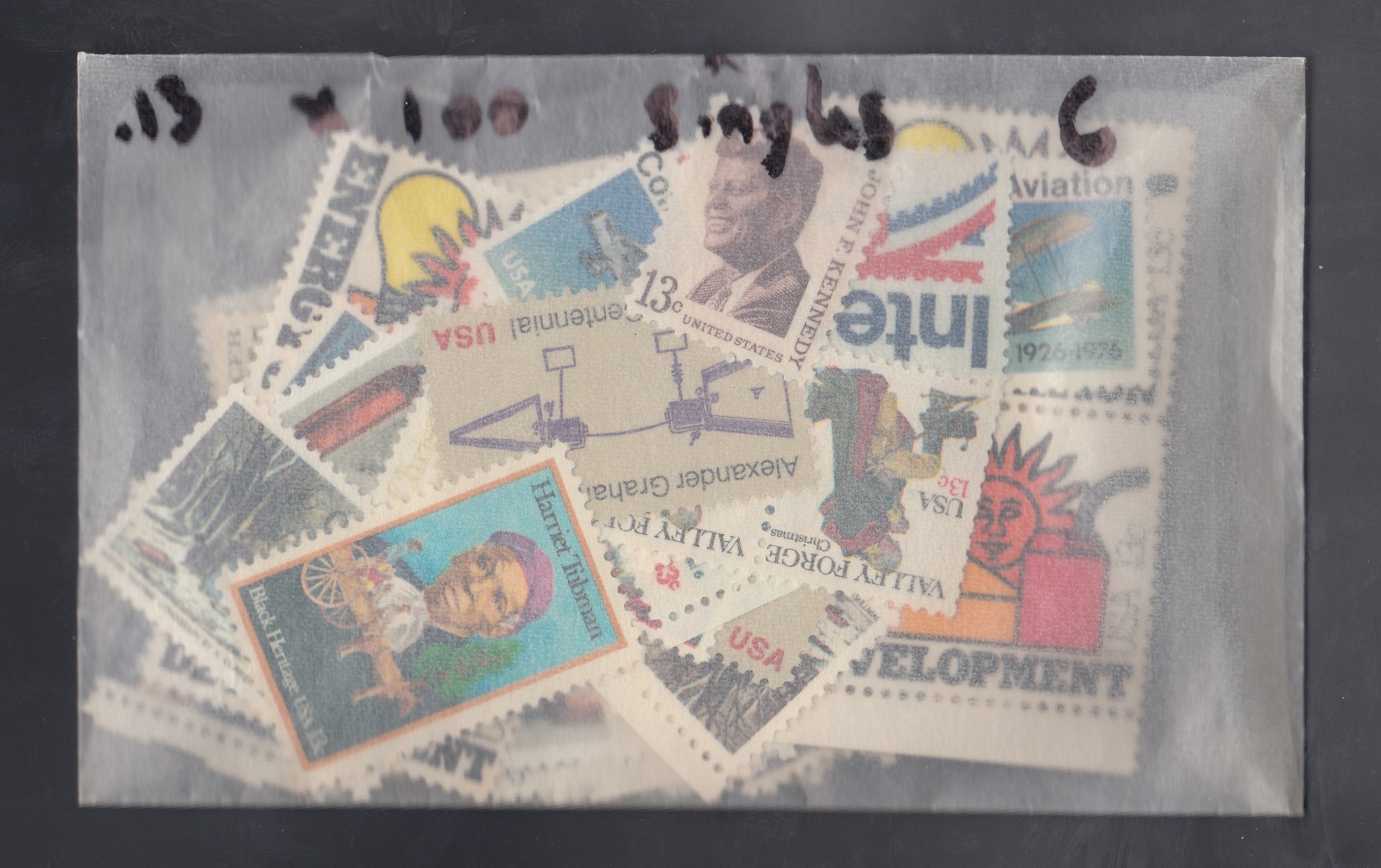 US Discount Bulk Postage – $130 Worth of 13 Cent Stamps, 1000 Stamps Below Face!