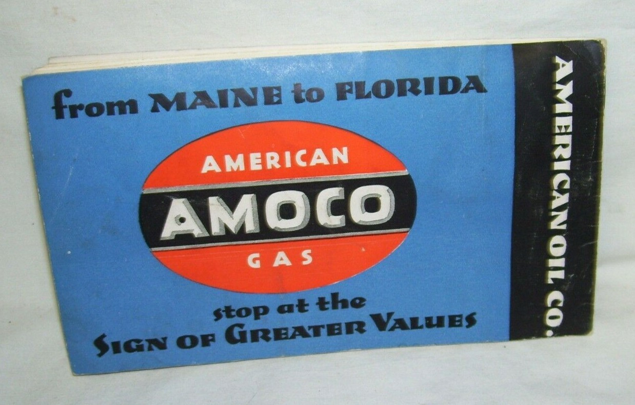 Presidents of the United States Stamp Album From AMOCO 1936 American Oil Co