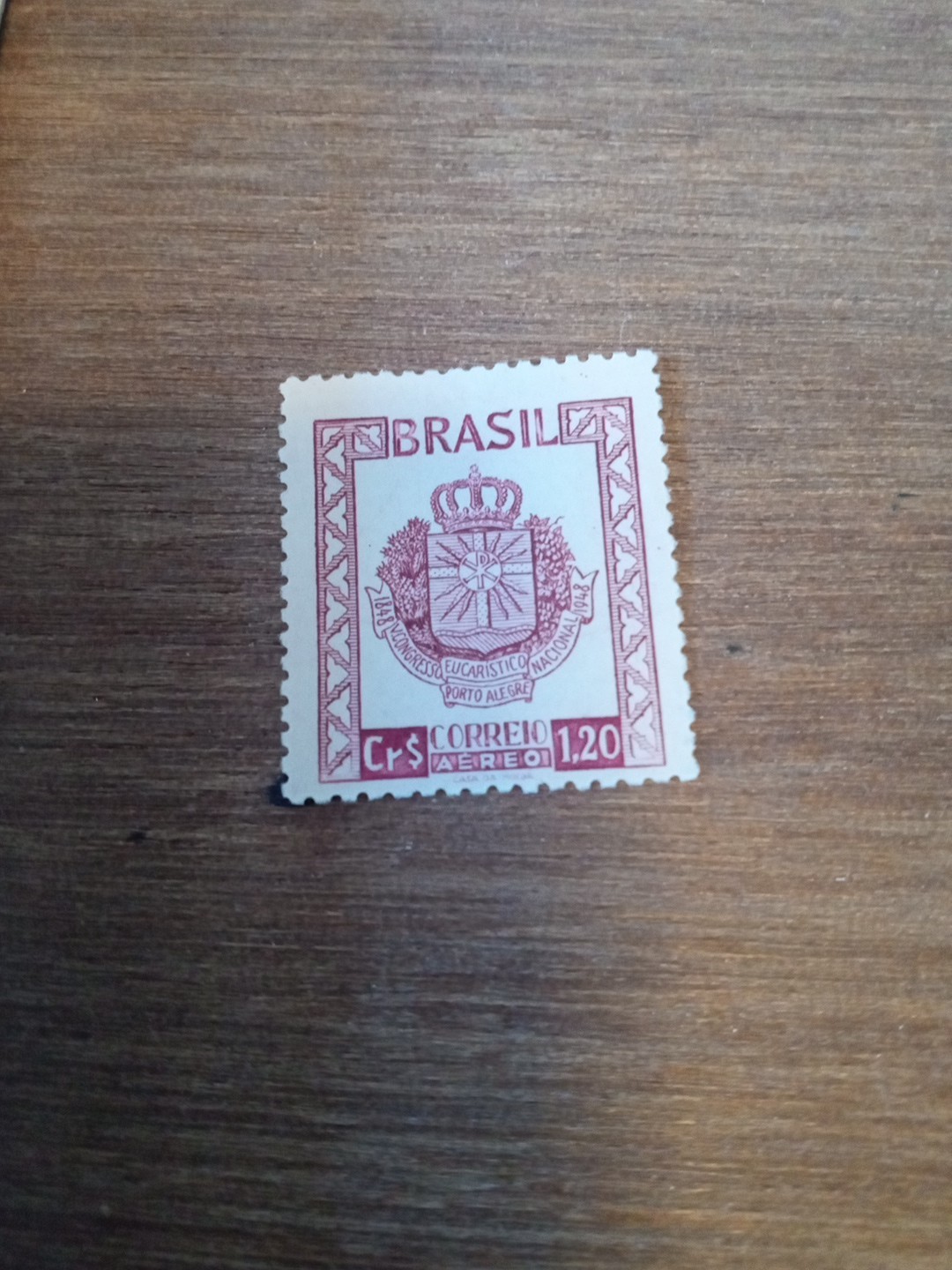 BRASIL – Stamp – Sc# C73 – Congrerss Seal – 1948 – MNH – F/VF