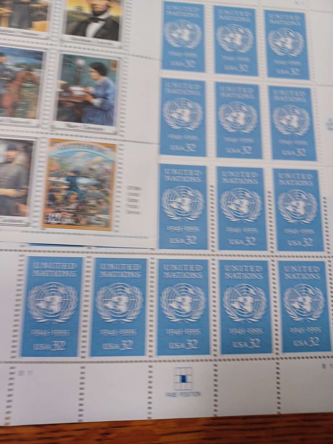 (96) 32 Cent Assorted Postage Stamps JBL1