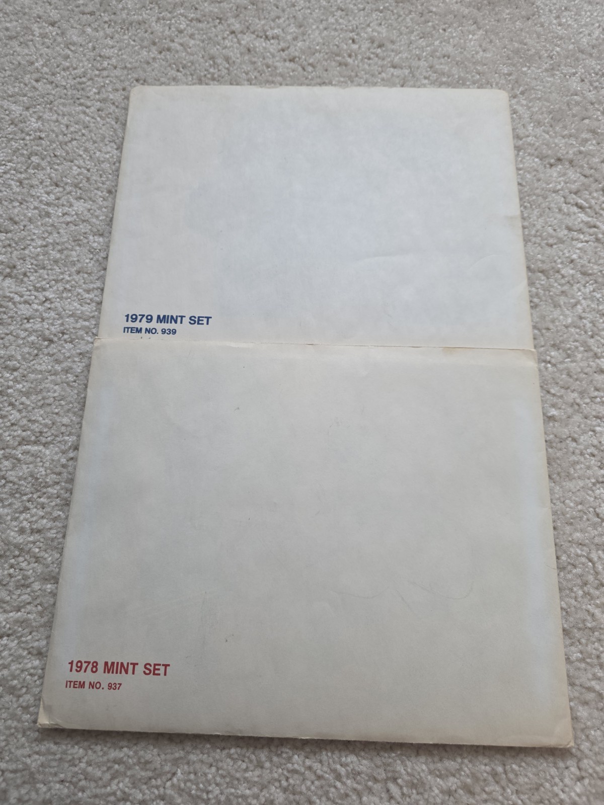 United States Postal Service Mint Set of Commemorative Stamps 1978, 1979