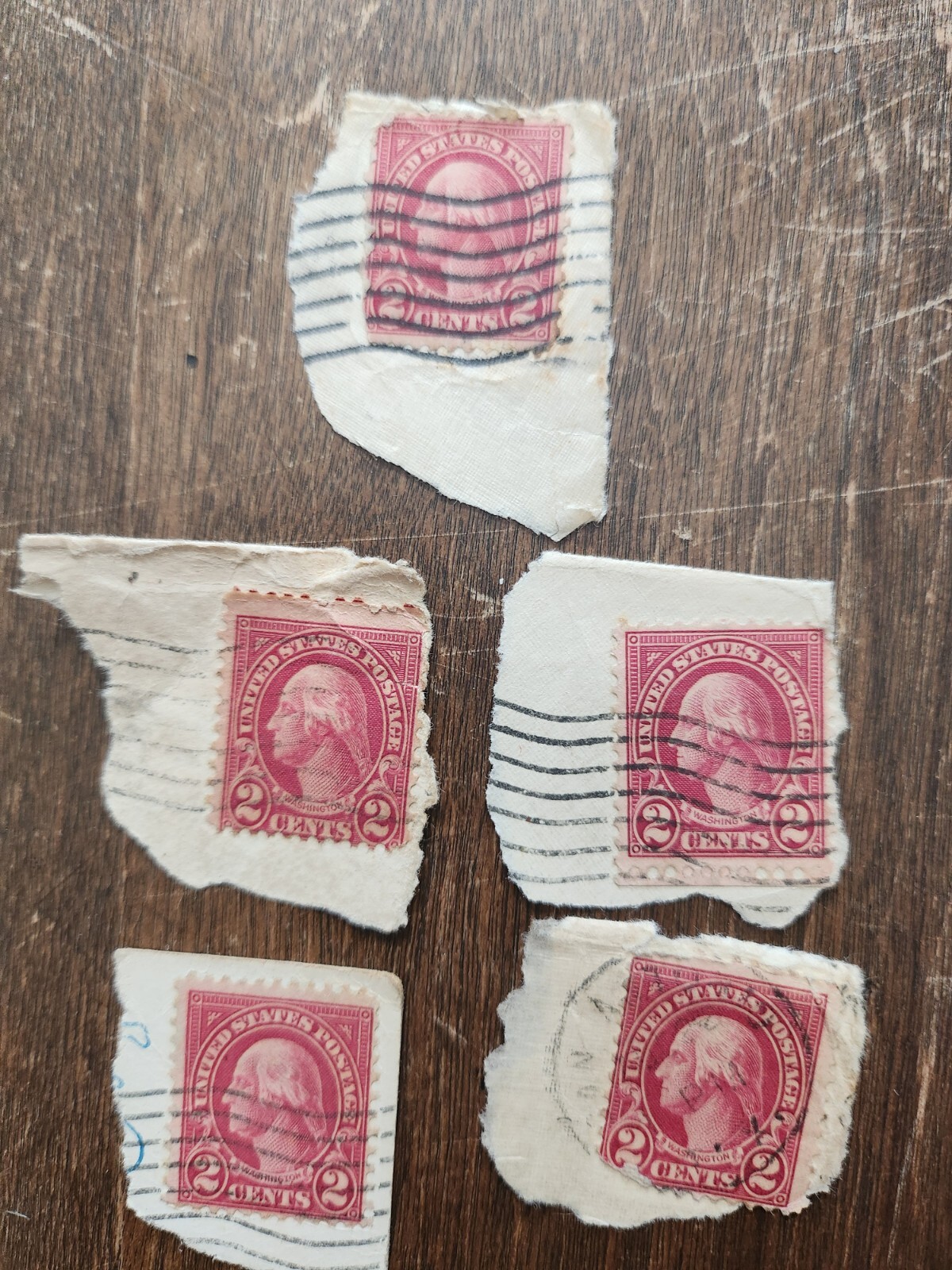 George Washington 2 cent stamps