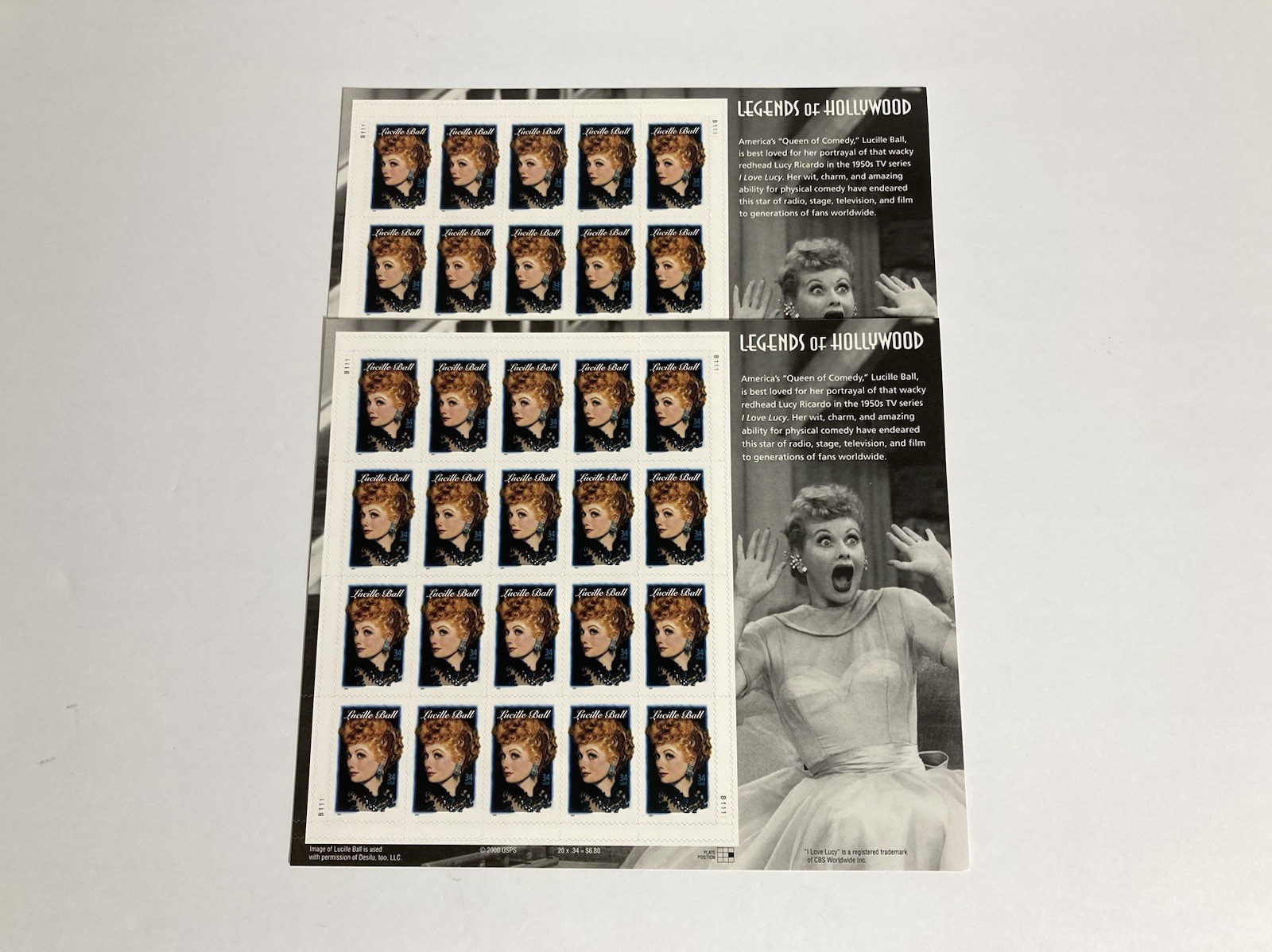 Lot of US Stamp Booklets Mixed Denominations with Face Value of $126.65
