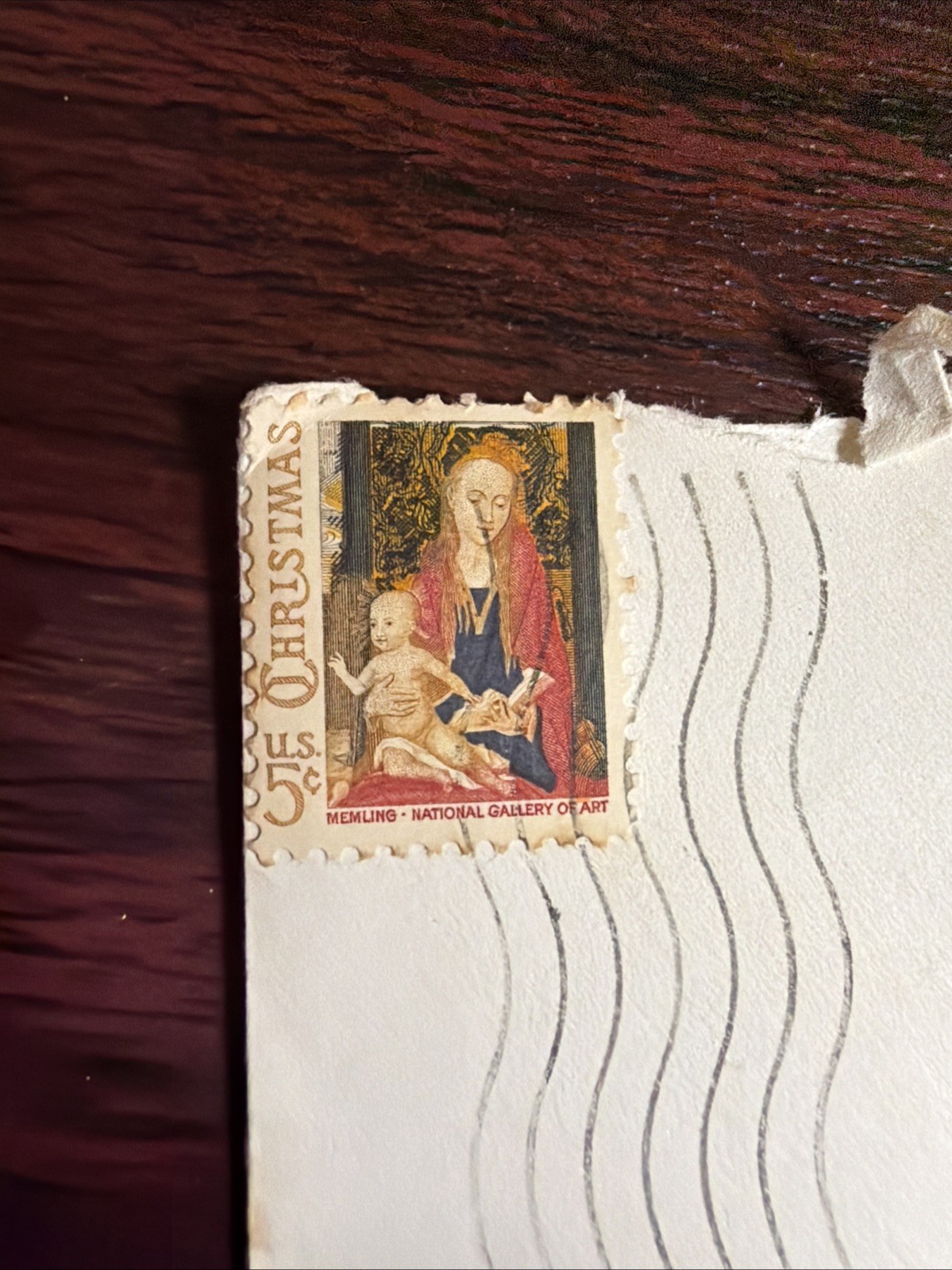 USA 1966 – Christmas 1966 – Memling National Gallery of Art Painting – Sc. #1321