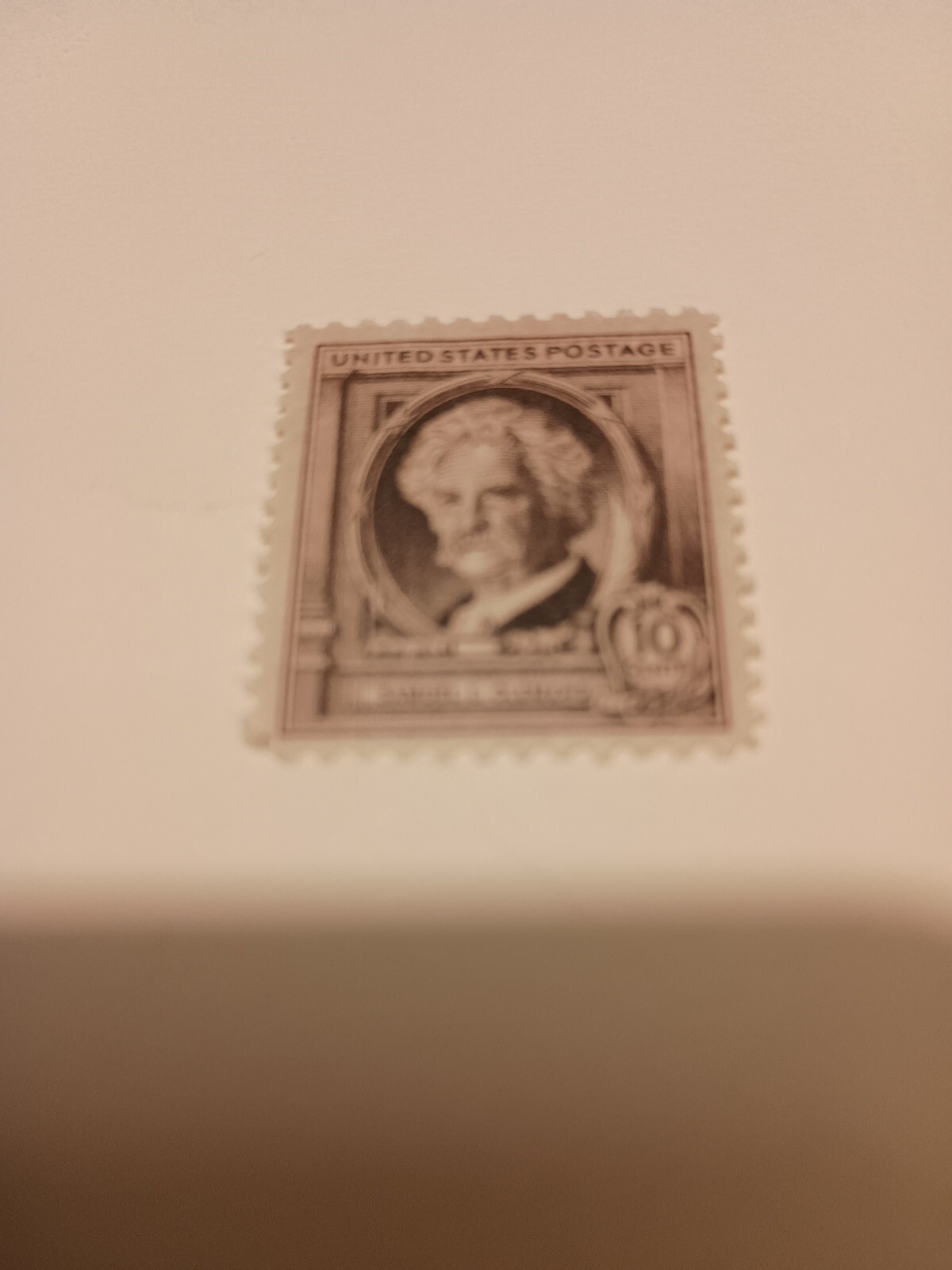 STAMP US SCOTT 863 “Samuel L. Clemens” 10 CENT 1940 MNH