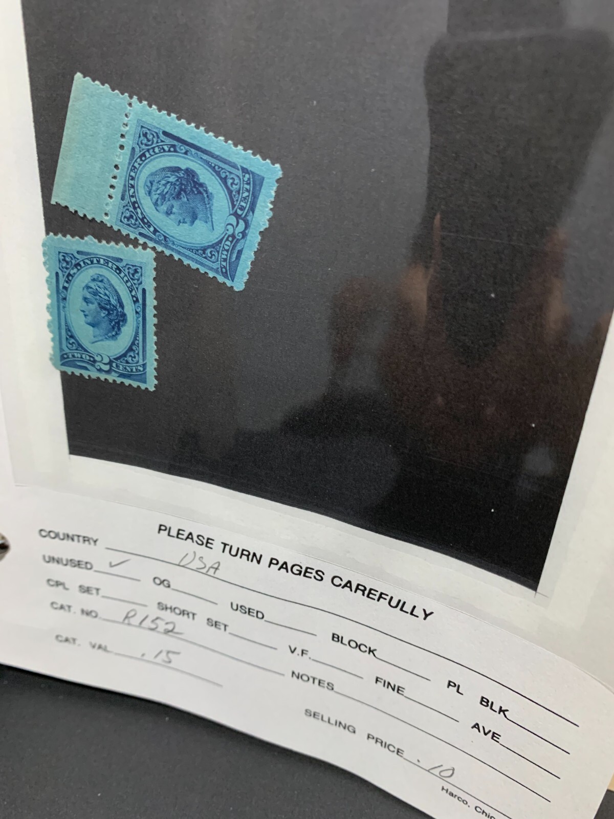 U.S 1875-78 #R152 Unused Stamp ( 2 pcs)
