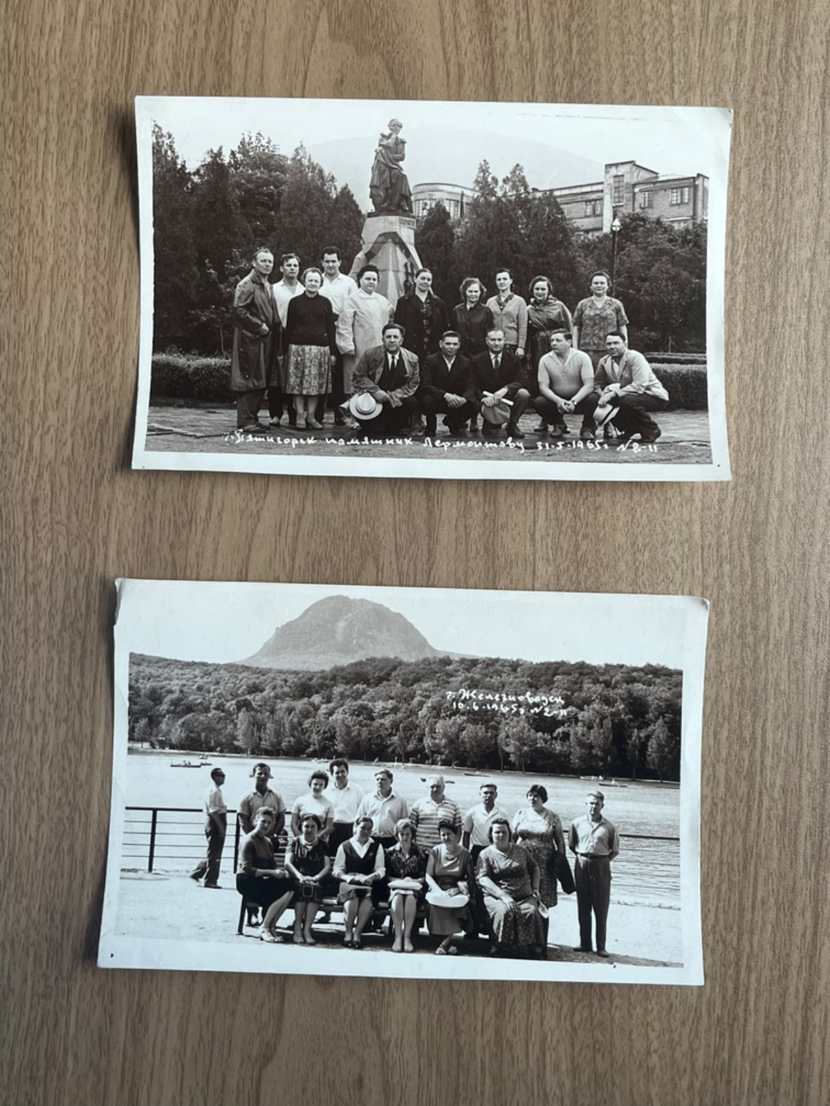 Vintage USSR 1965 Photo Lot Pyatigorsk Lermontov Monument Zheleznovodsk Caucasus