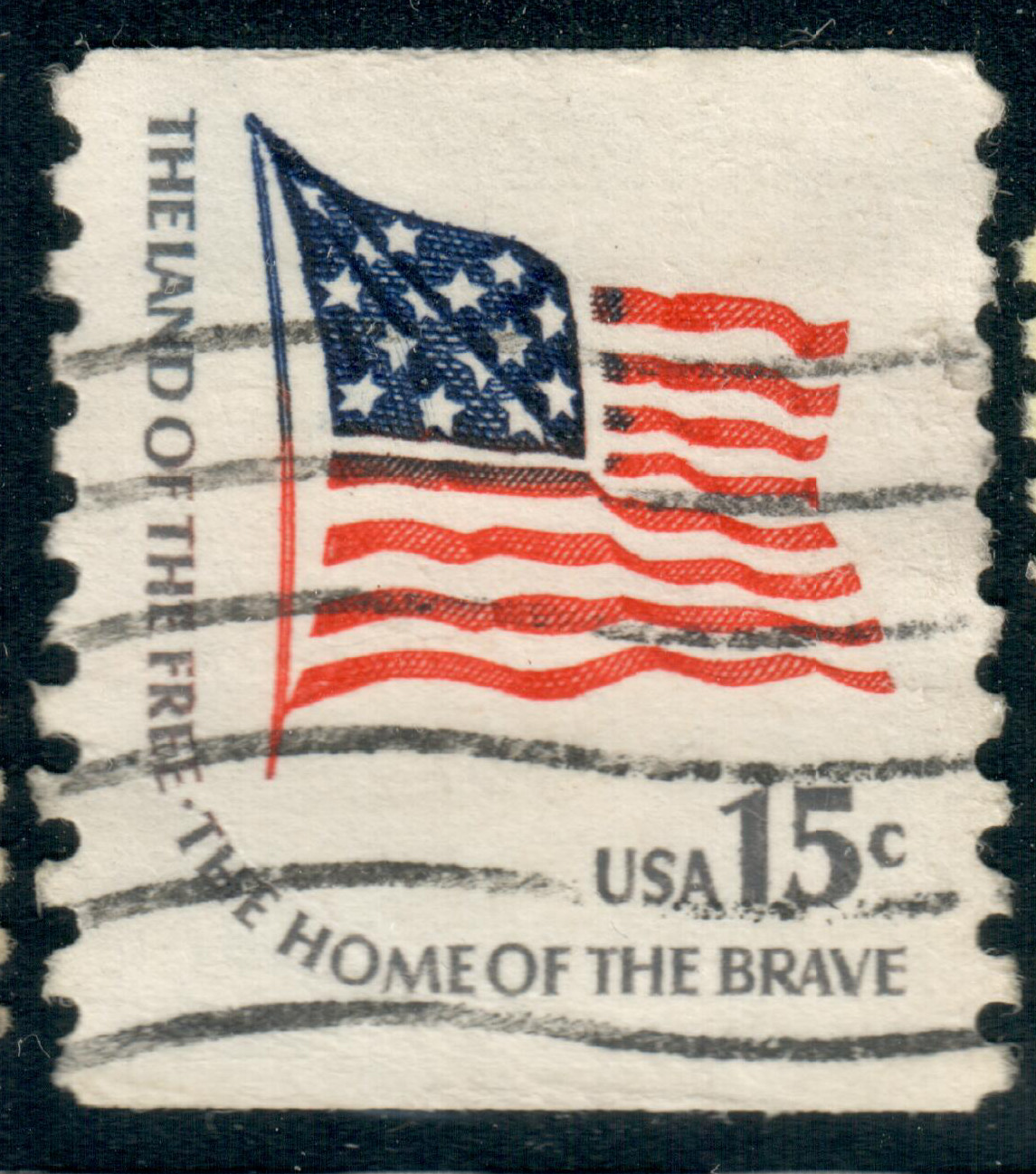 USA – 1978 – Americana Issue – Fort McHenry Flag, 1795-1818 – 15¢ – #3646