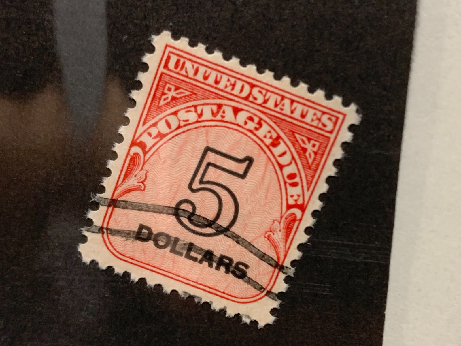 1959 US Stamp Postage Due 5 Dollars Scott J 101 used (3 pcs)