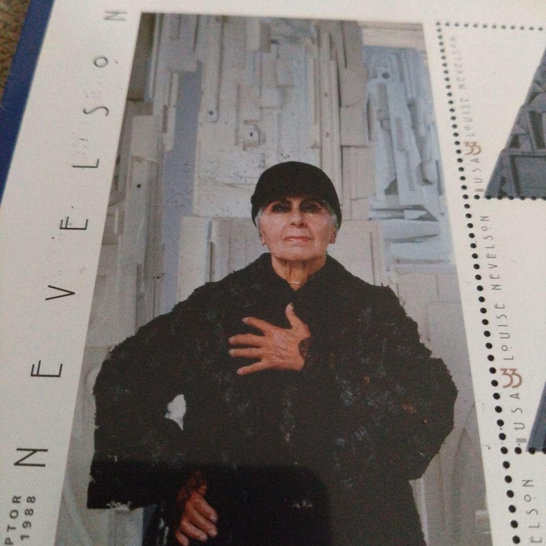 USA 1999 Louise Nevelson 33 cents 5 types 4 each