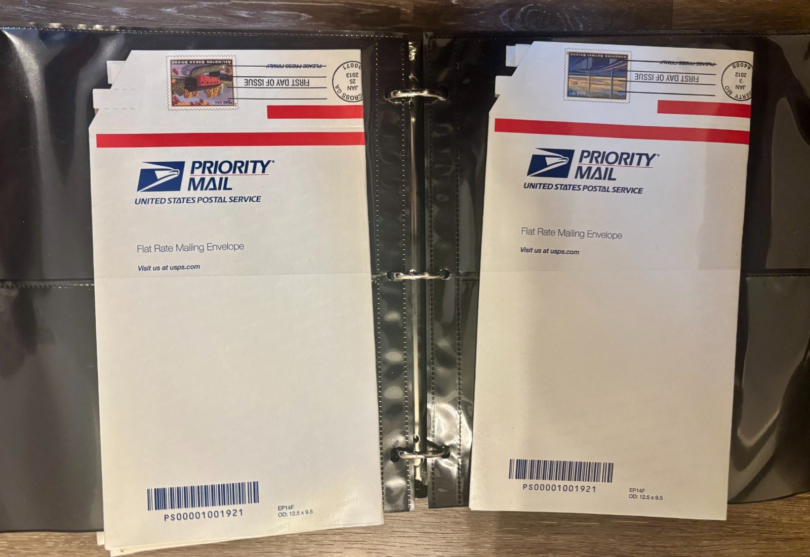Collectable USPS prepaid unused Flat rate envelopes (Including Star Wars trio)