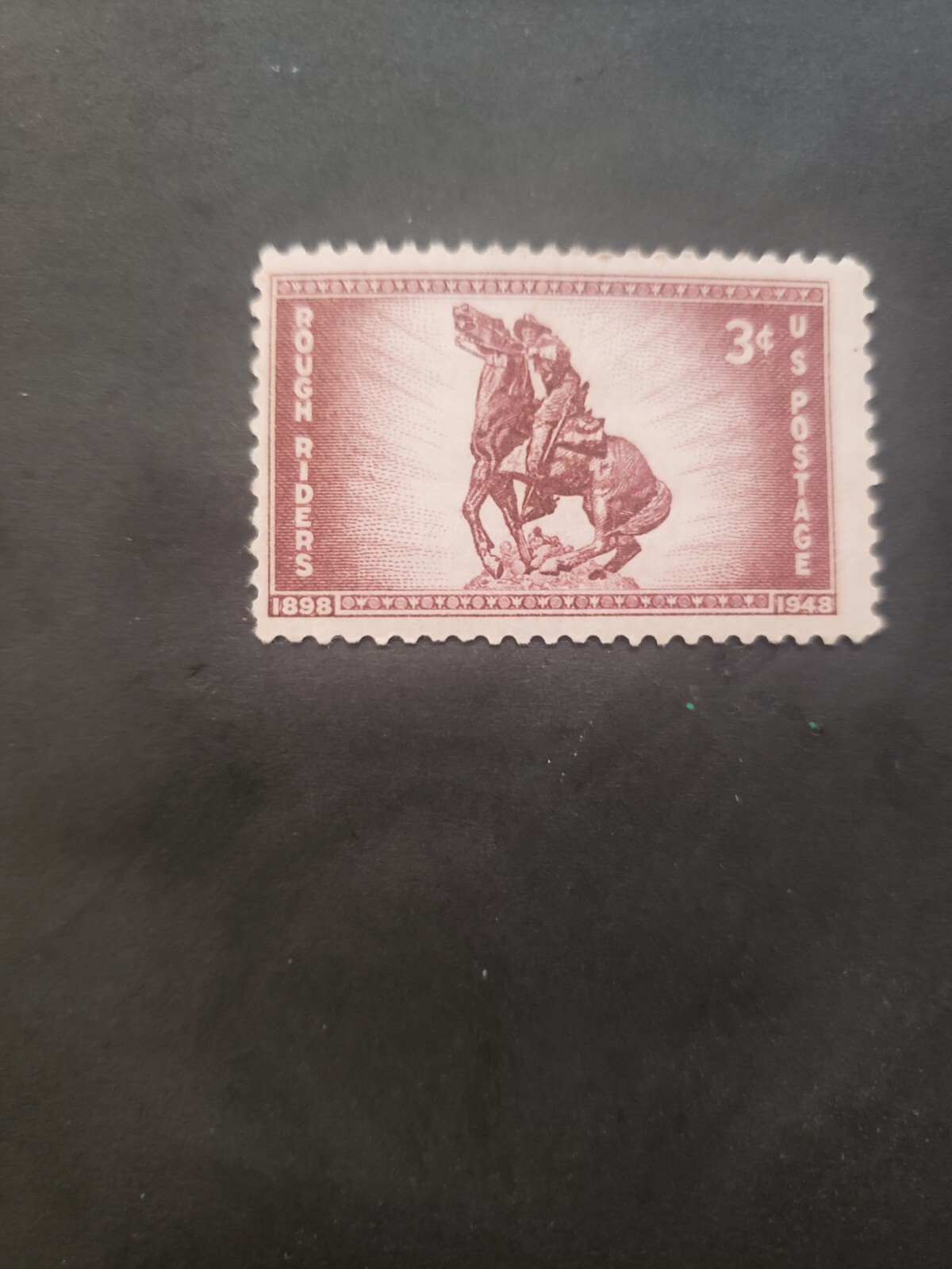 Vintage Stamps USA 3 Cent Stamps USA 14 Total From 1948 Centennial New Used