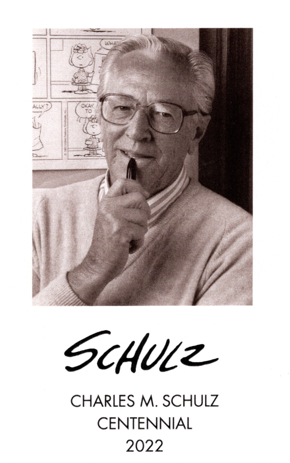 USA 2022 CHARLES M. SCHULZ CENTENNIAL, PEANUTS, 20 STAMPS FOREVER, SC 5726a MNH