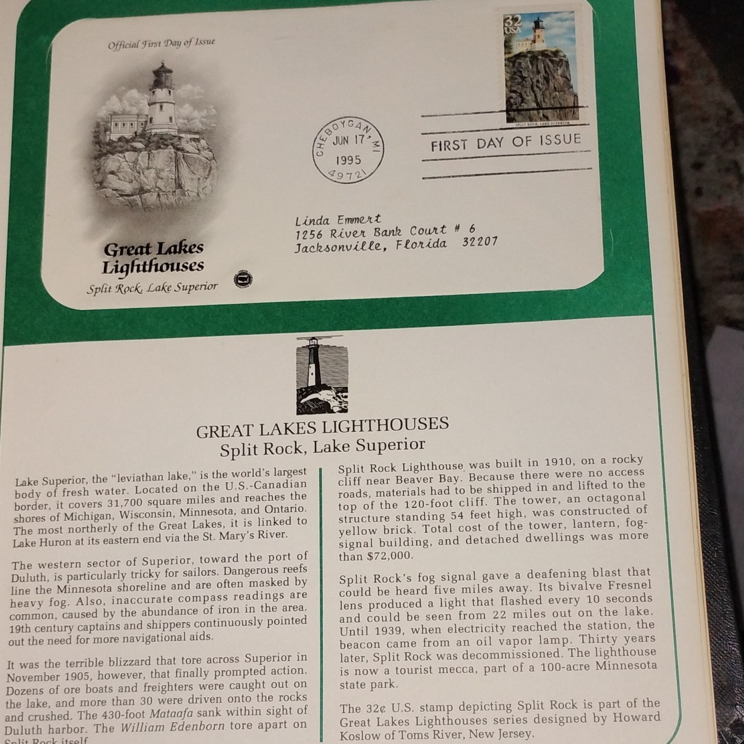 Postal Commemorative Society U.S. FIRST DAY COVERS AND SPECIAL COVERS