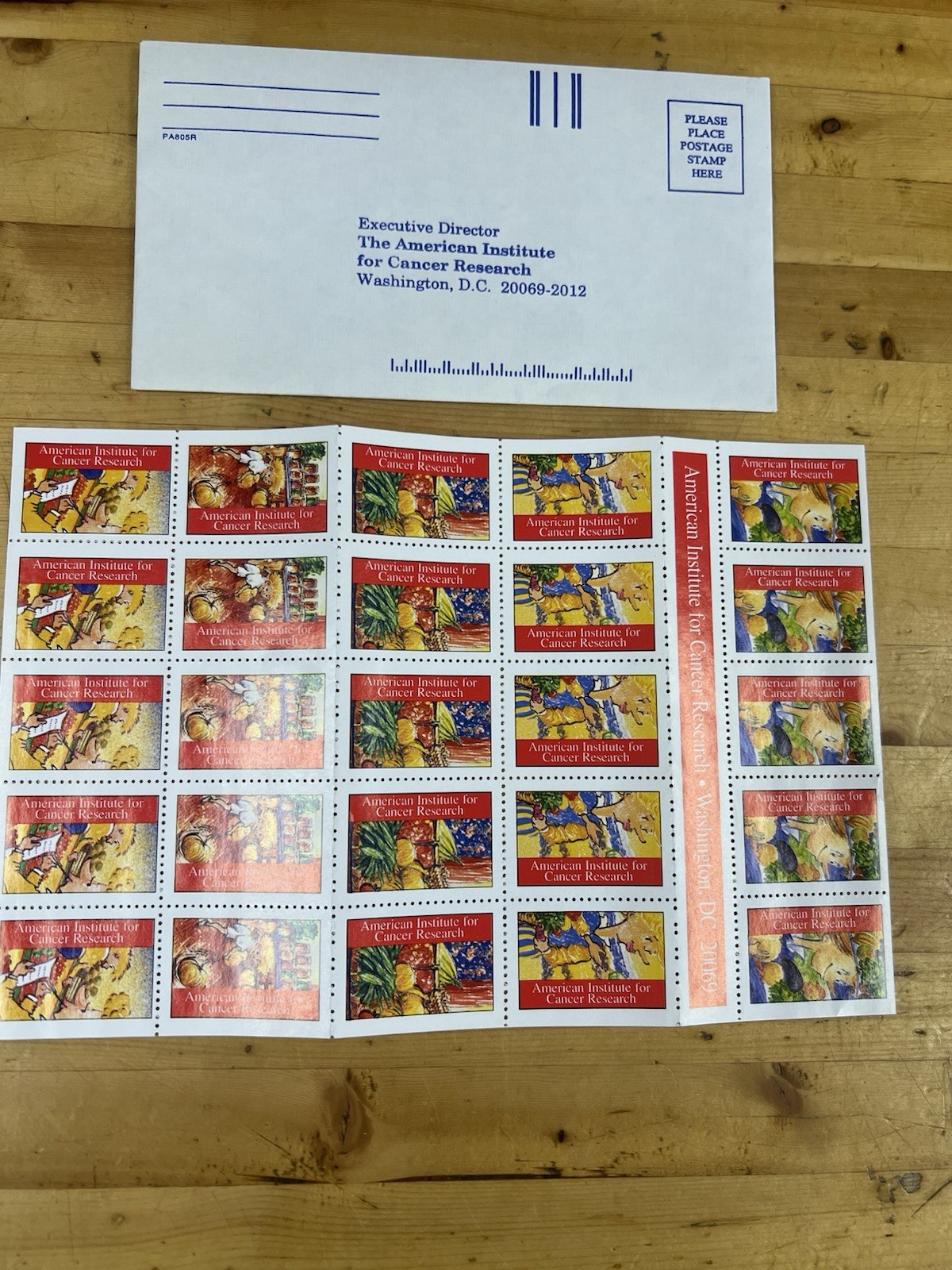 1869 22 Karat Gold Stamp Set Of 6 With Box & Papers