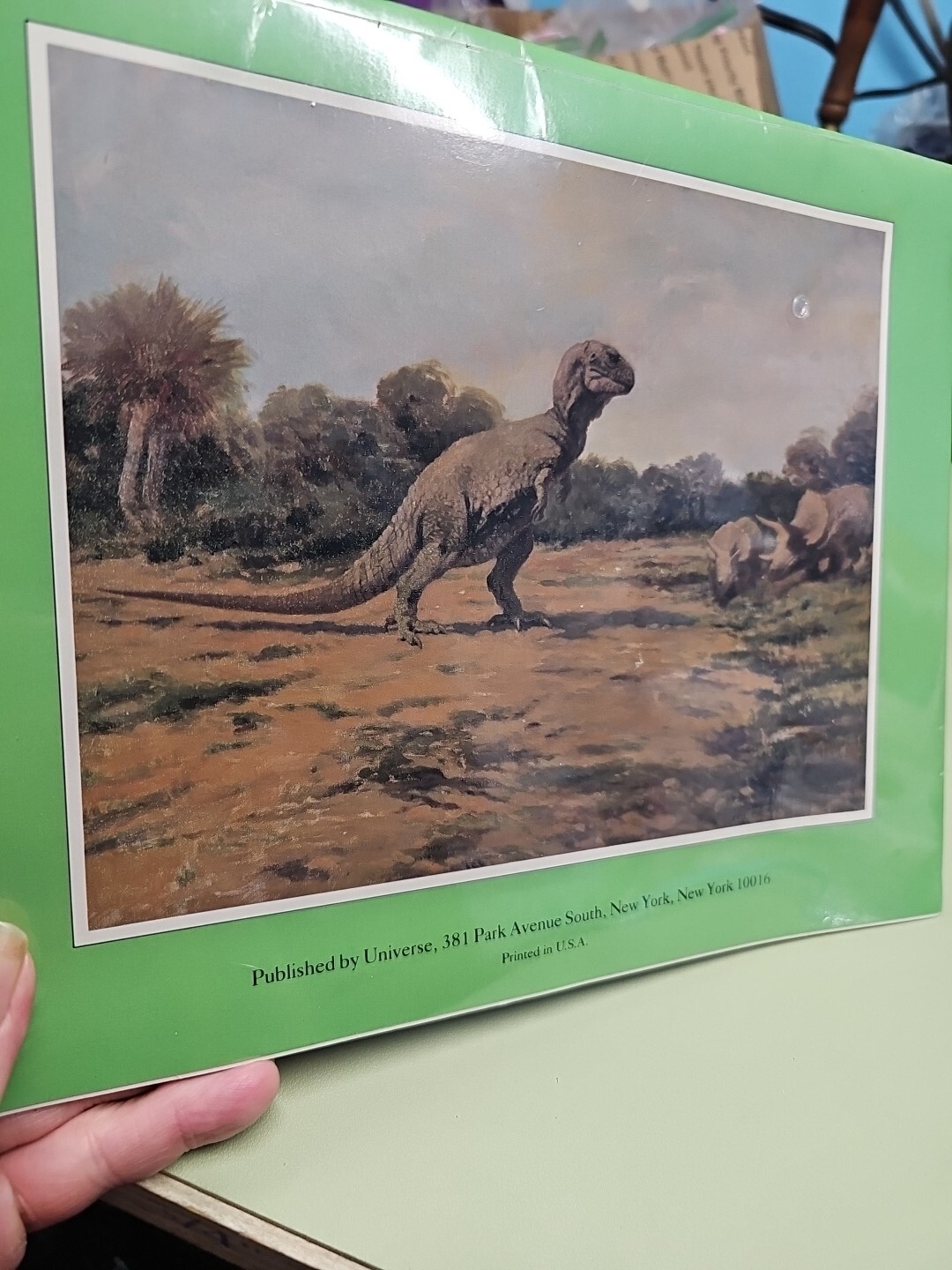 2 1990 Dinosaurs USPS Calendar American Museum Natural History SEALED NEW (OK)