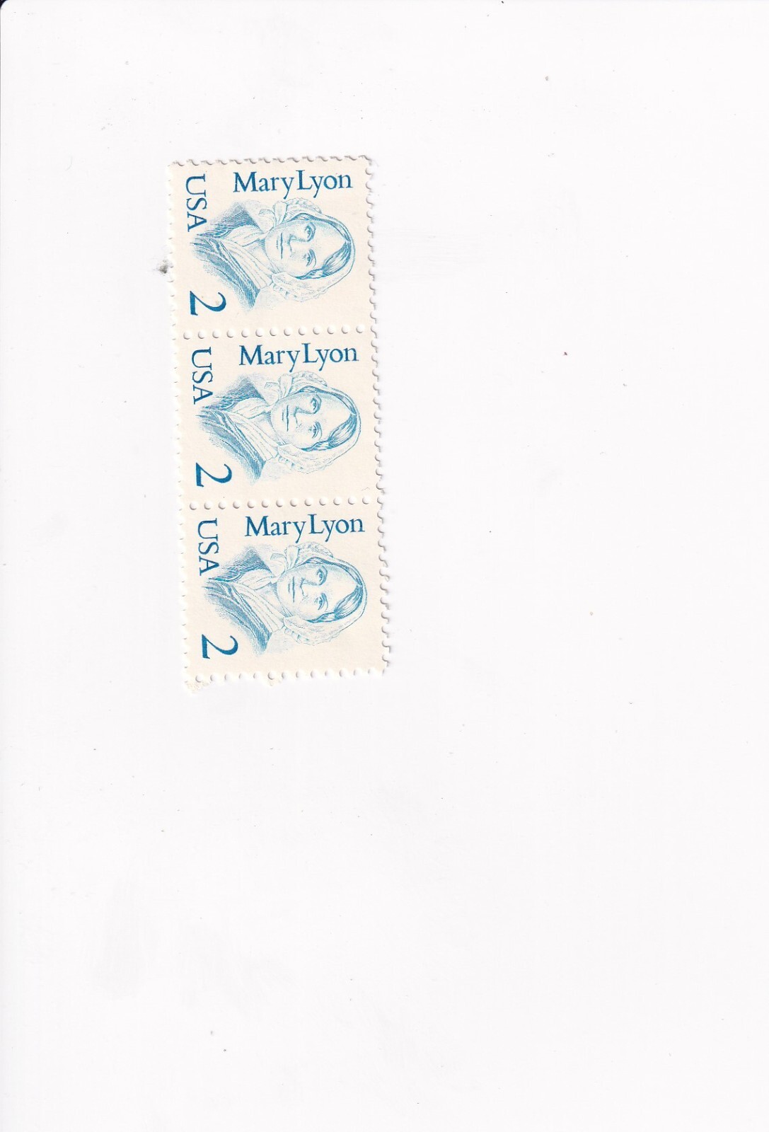 US Postage Stamp 3 CENT 3c SET OF THREE MARY LYON