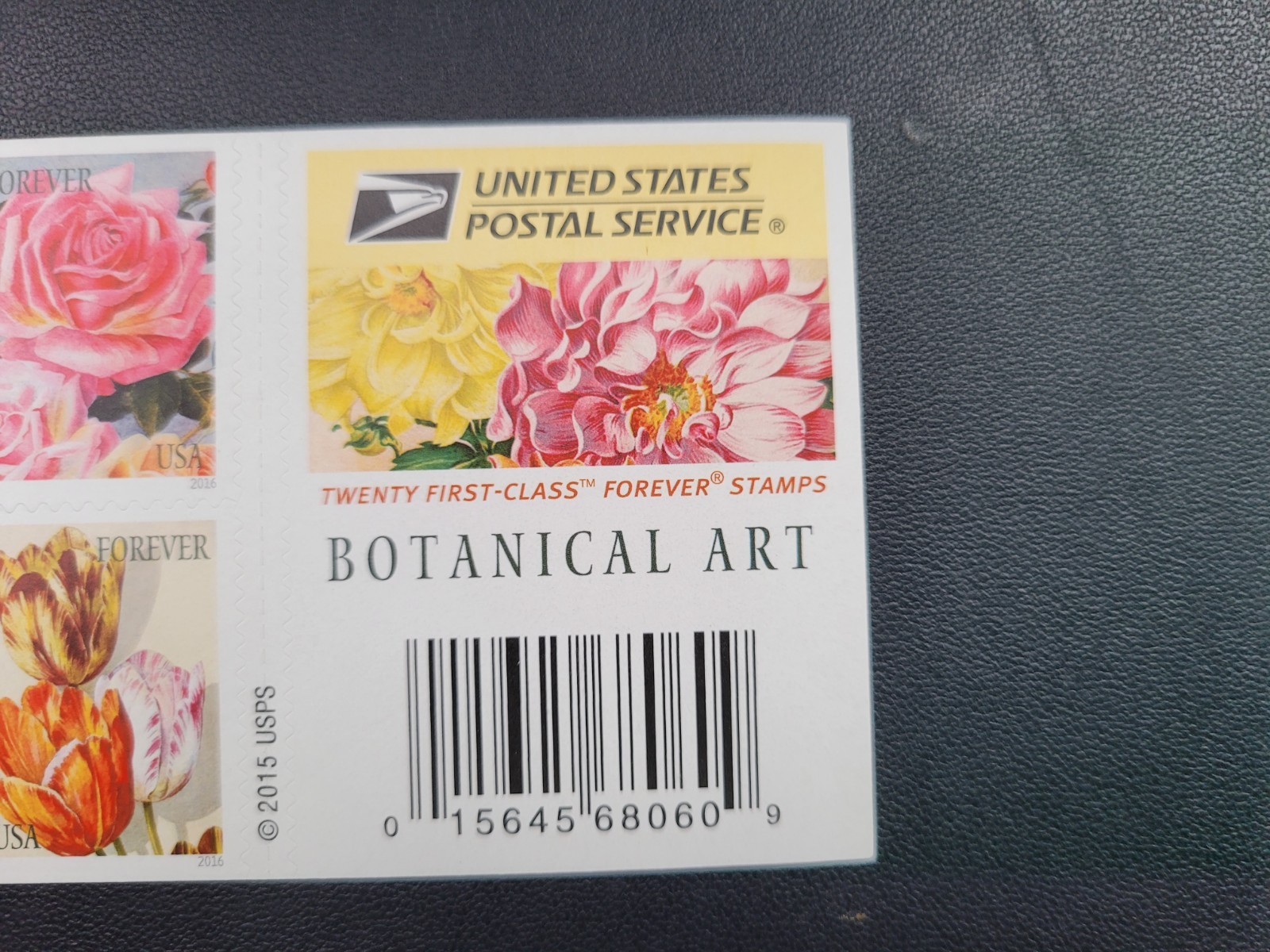 Usps Botanical Art Forever Stamps 2015 Sheet Of 20 MNH