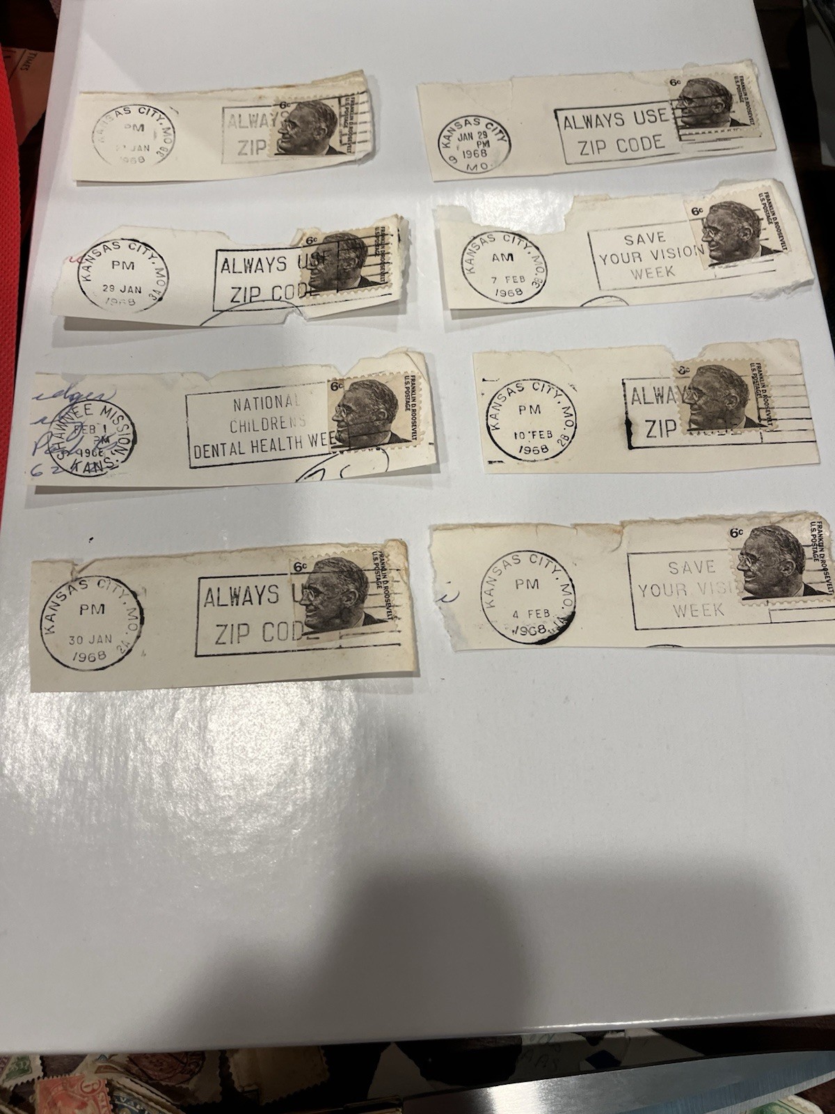 Postage Stamps- Cancelled
