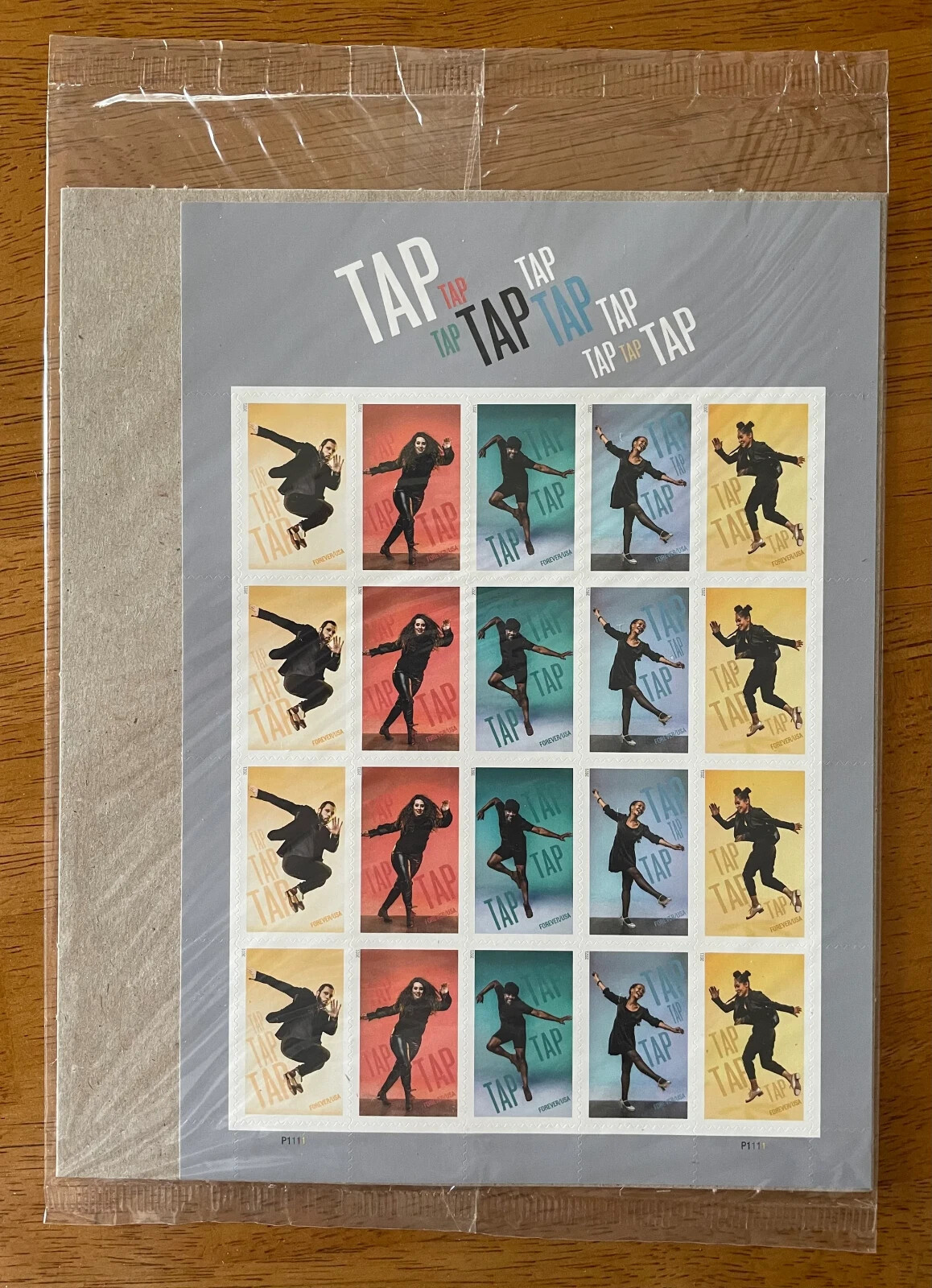 US 2021 SC#5609-5613 TAP DANCE Stamps ( Sheet of 20 Stamps) MNH VF Official card