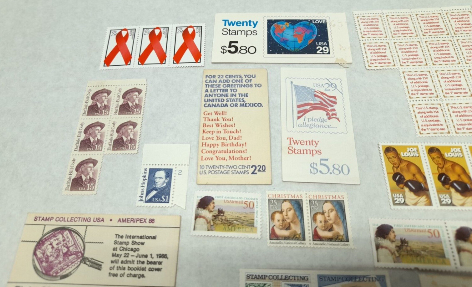 US Stamp Collection – Unused – $25+ in Face Value