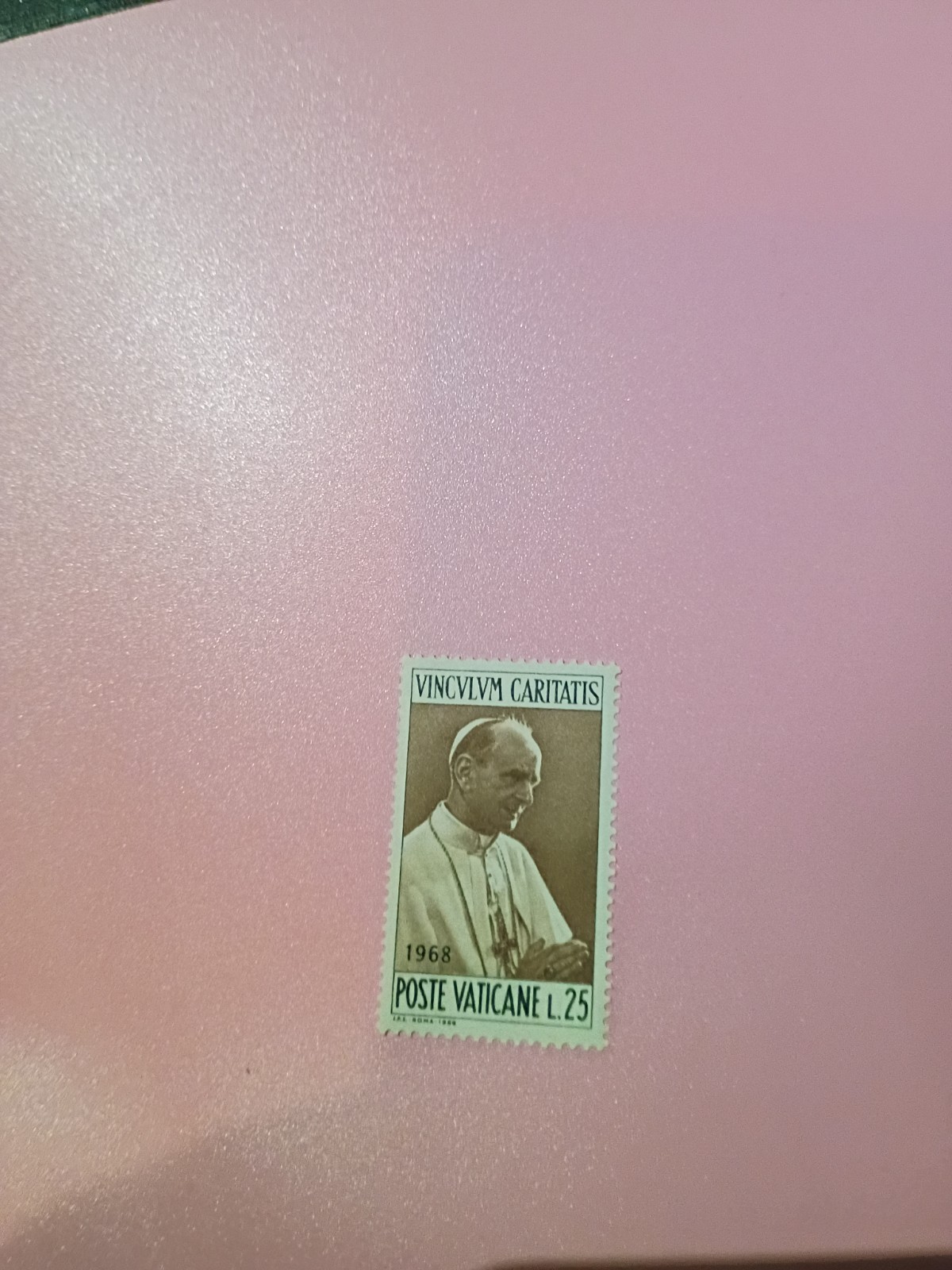 stamp 1968 Vatican
