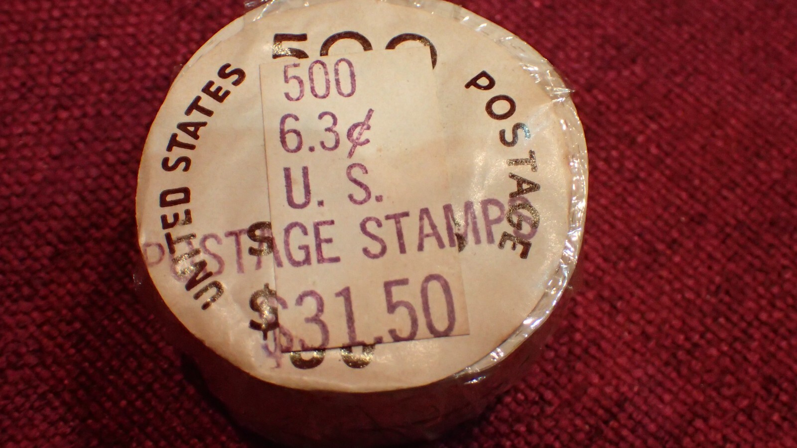 SCOTT 1518 – 1974 6.3c Liberty Bell Stamps COIL ROLL OF 500