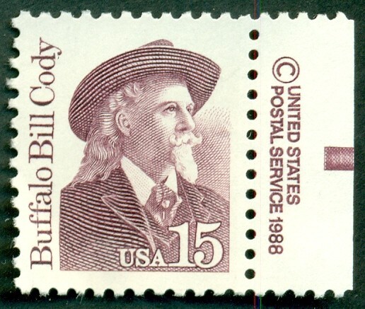 #2177, 15¢ BUFFALO BILL CODY, LOT OF 400 MINT STAMPS, SPICE UP YOUR MAILINGS!