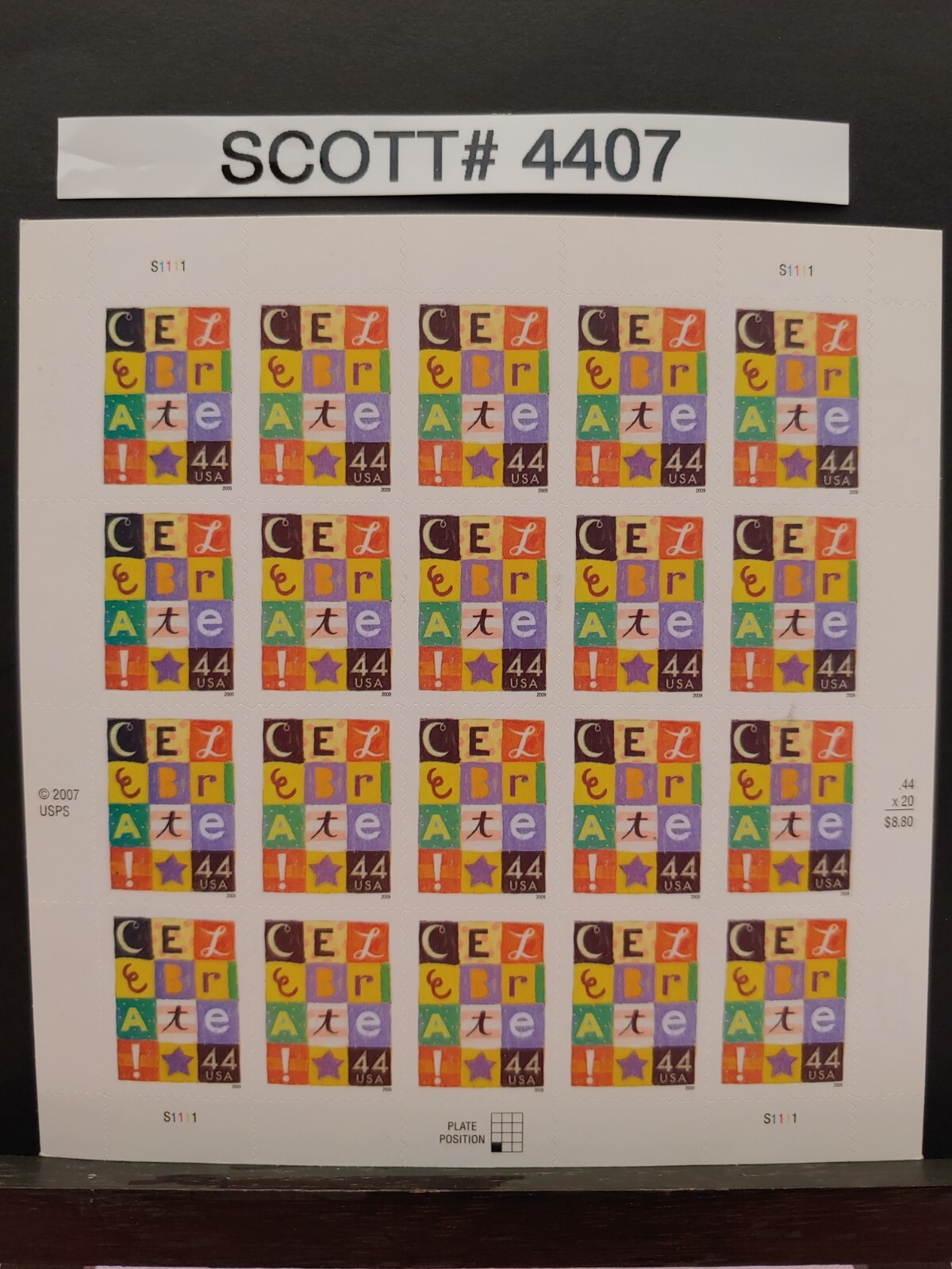 Scott # 4407 Celebrate