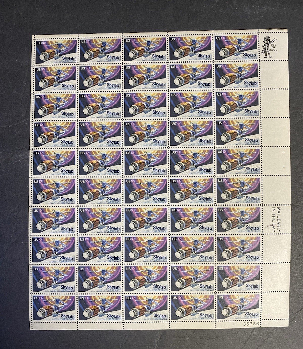 Scott #1529 – Skylab – 10 CENT – FULL SHEET OF 50 MNH