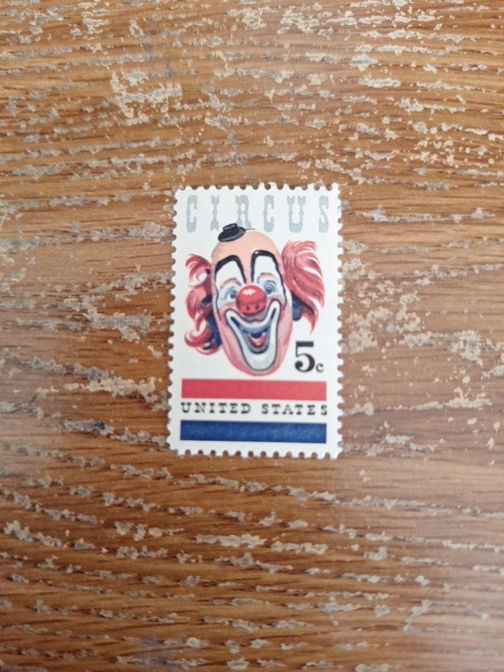 Scott #1309 5 Cent Stamp American Circus 1966 Mint
