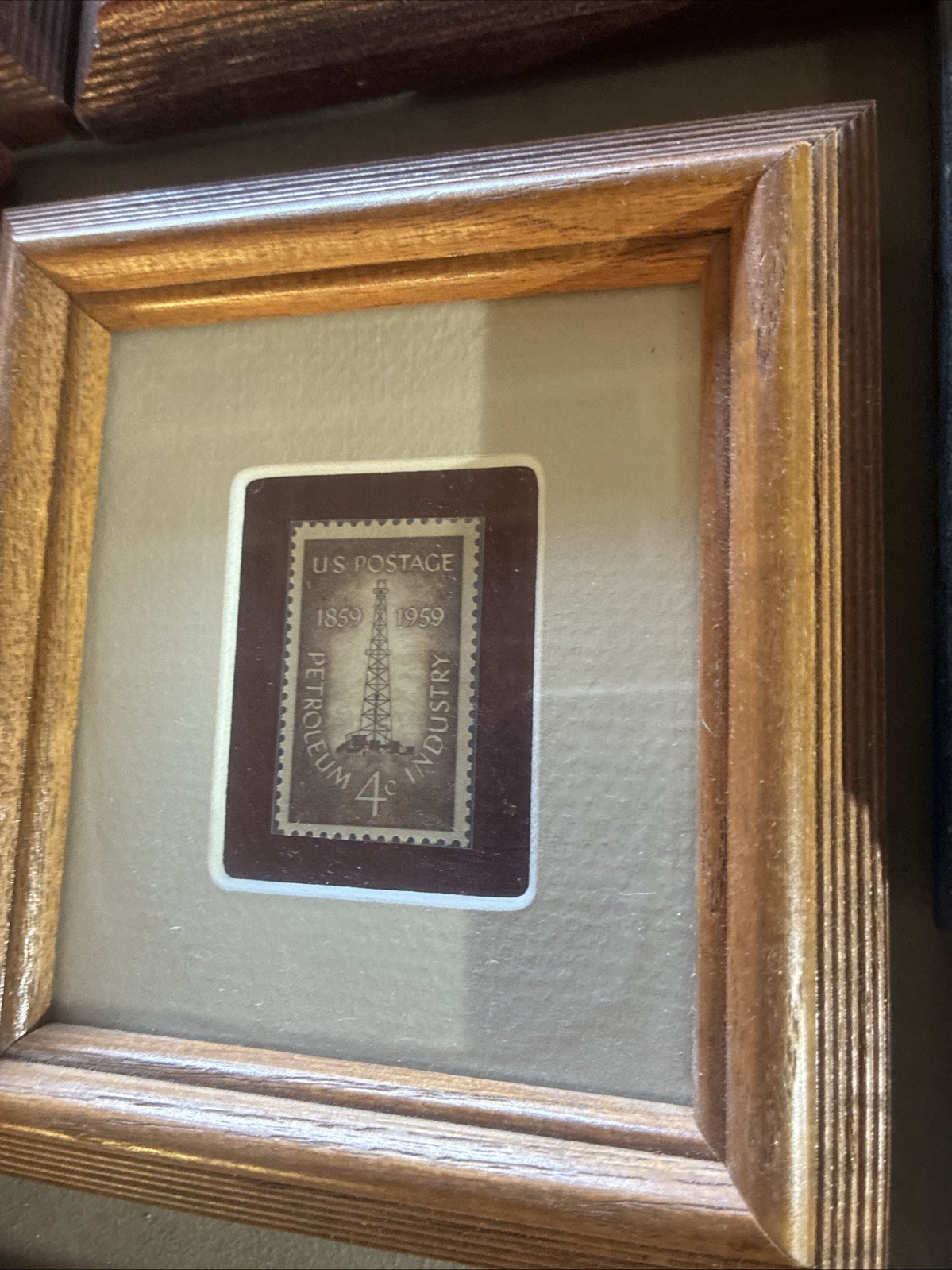 12 Framed Collectible Stamp Frames-Selling All Together-Good Subject Matter-nice