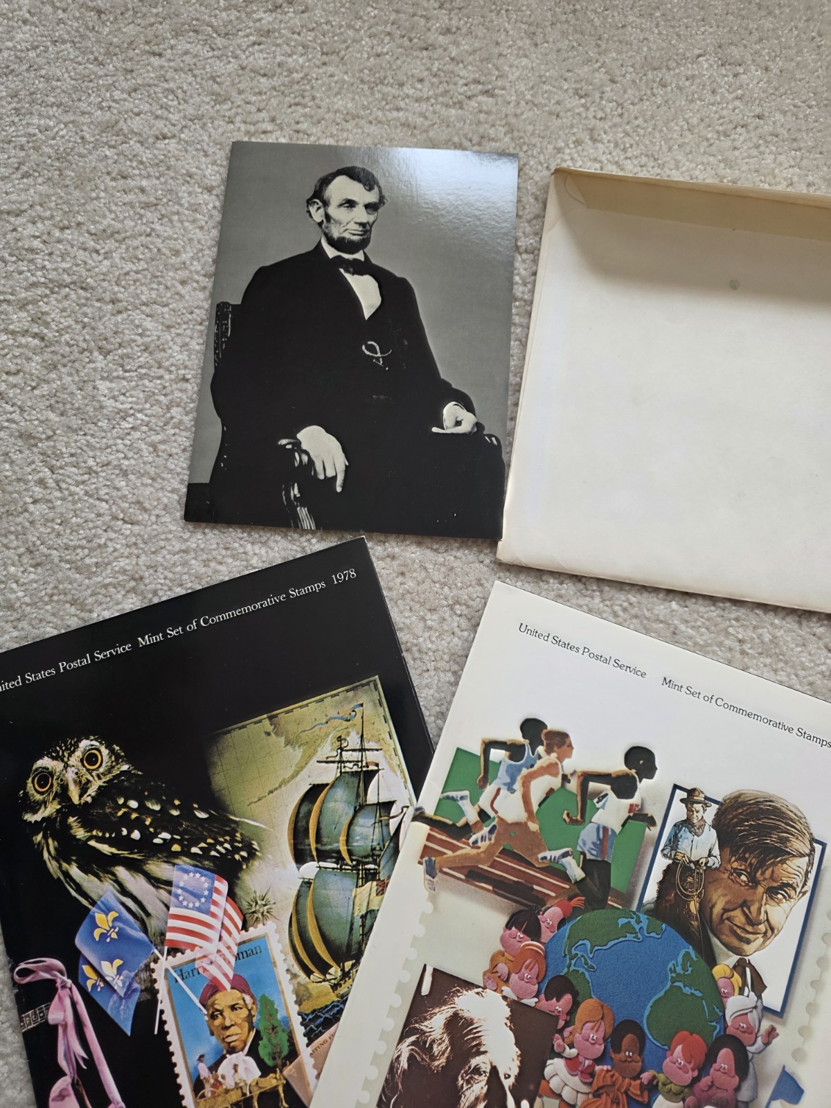 United States Postal Service Mint Set of Commemorative Stamps 1978, 1979