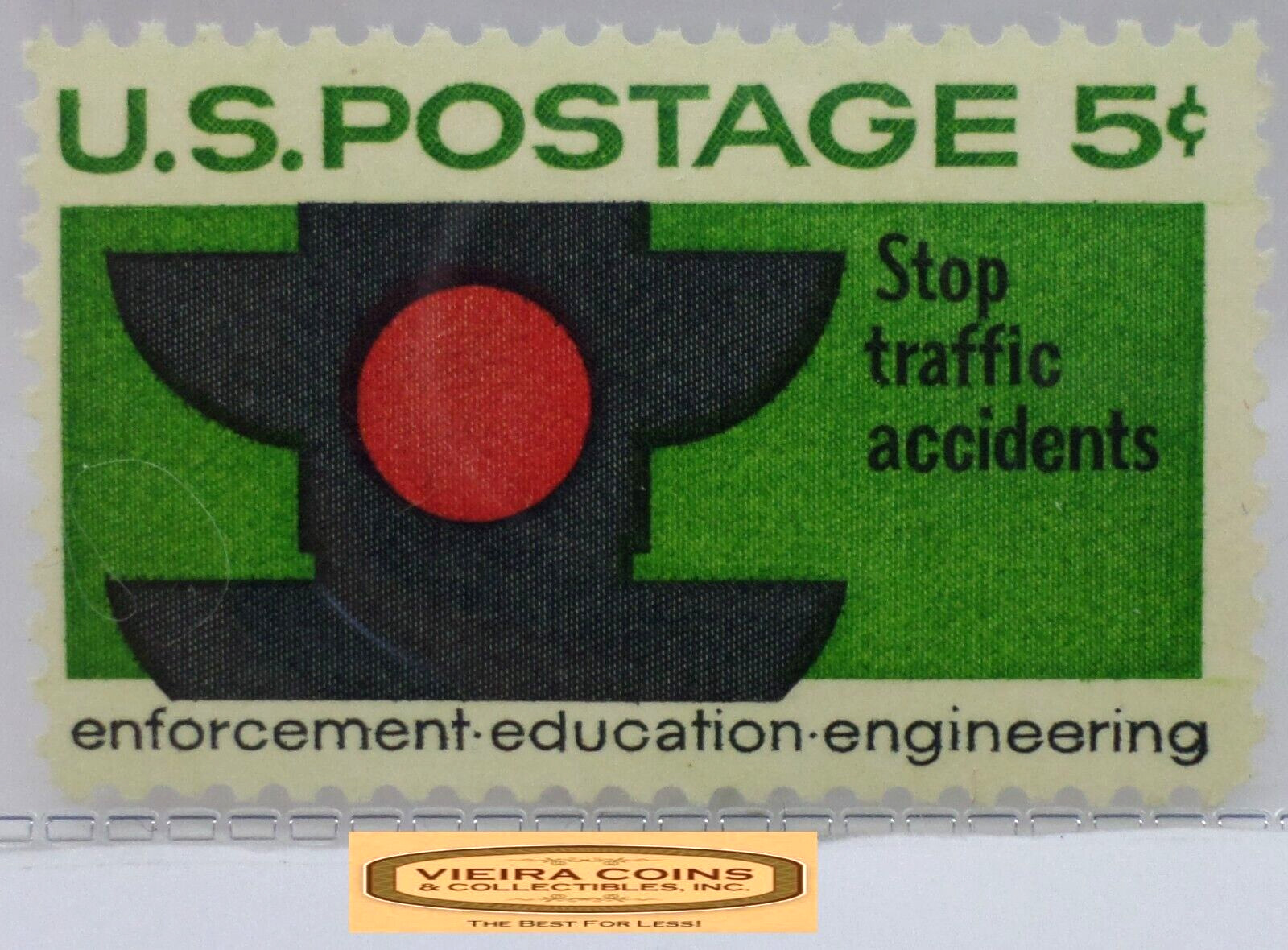 USA Postage Enforcement Education Engineering 5 Cents Stamp – #S41749NQ