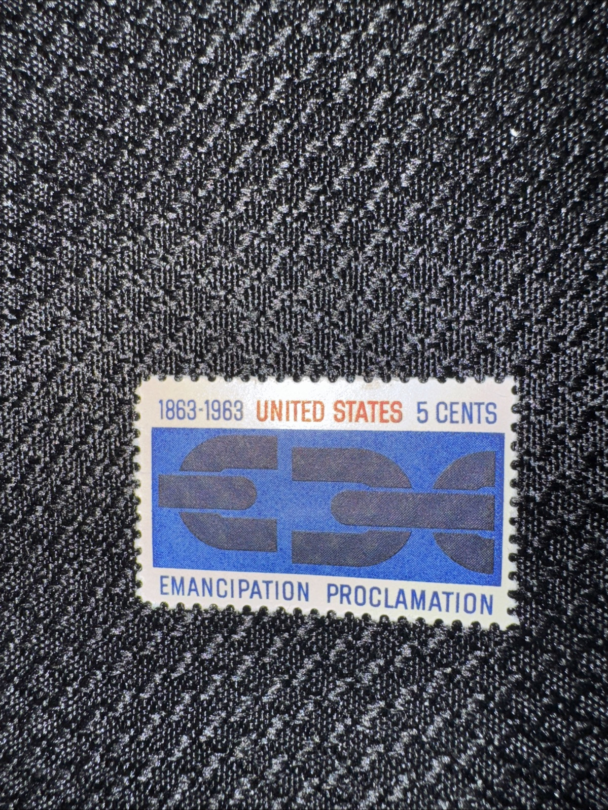 Stamp 1863-1963 United States Emancipation PROCLAMATION